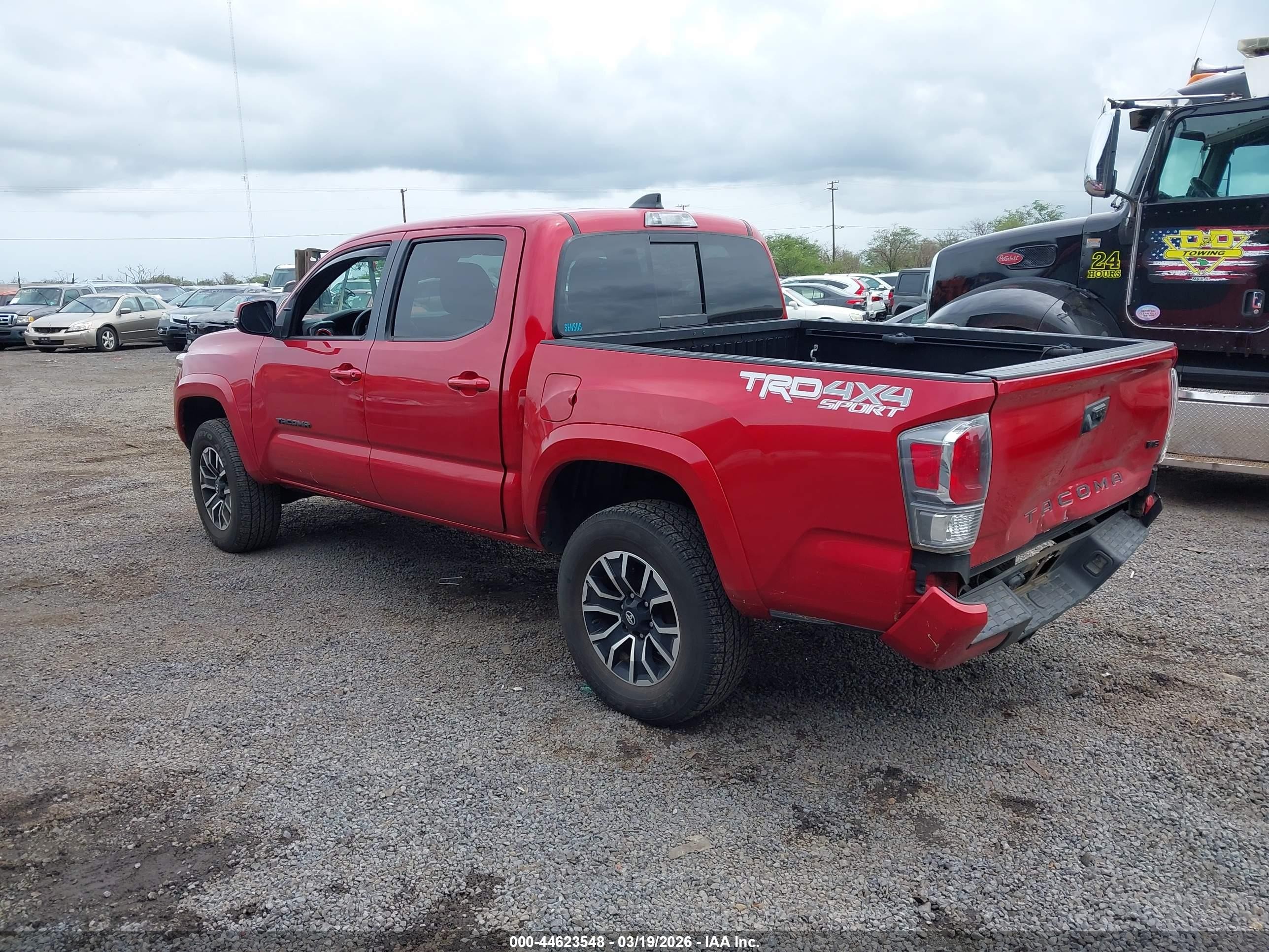 2021 Toyota Tacoma Sr V6/sr5 V6/trd Off-road/trd Pro/trd Sport Красный vin: 3TYCZ5AN6MT052699