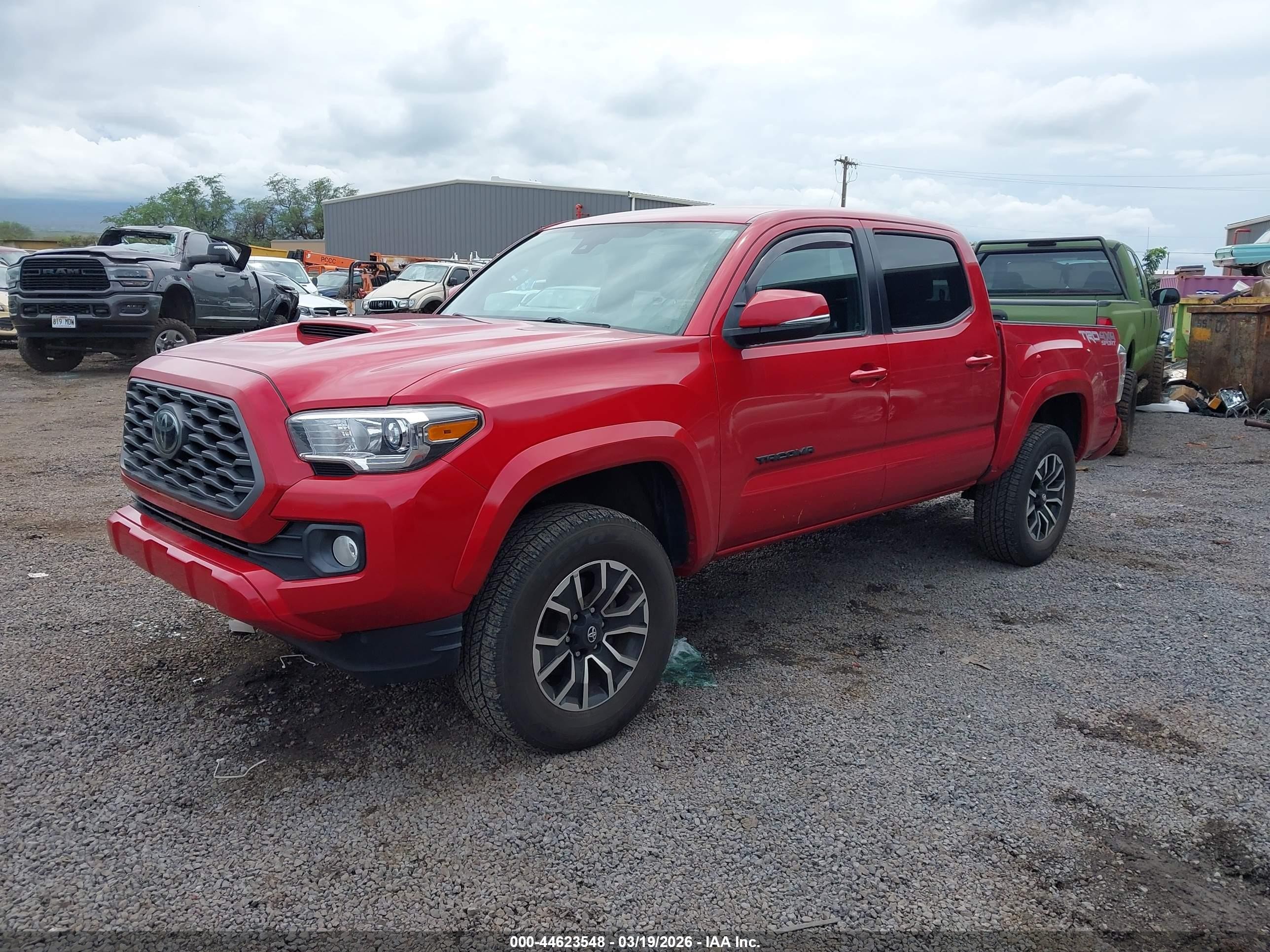 2021 Toyota Tacoma Sr V6/sr5 V6/trd Off-road/trd Pro/trd Sport Красный vin: 3TYCZ5AN6MT052699