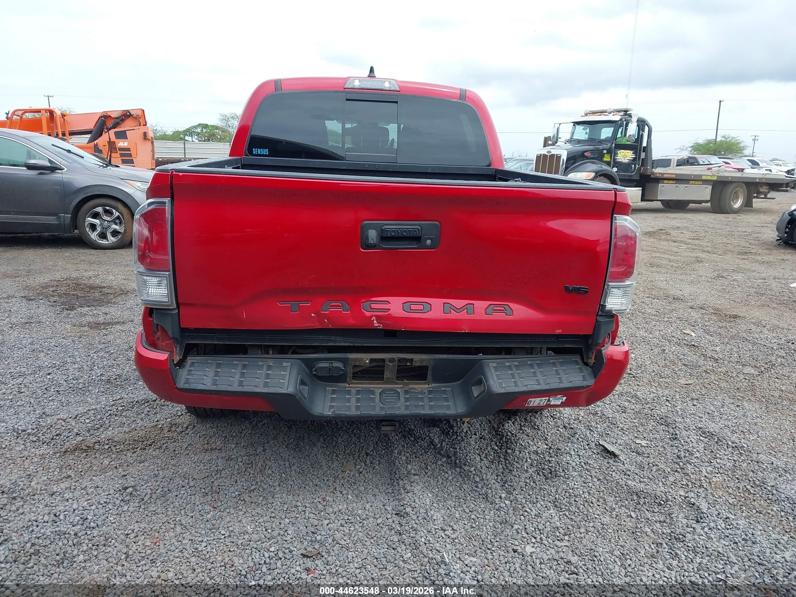 2021 Toyota Tacoma Sr V6/sr5 V6/trd Off-road/trd Pro/trd Sport Красный vin: 3TYCZ5AN6MT052699