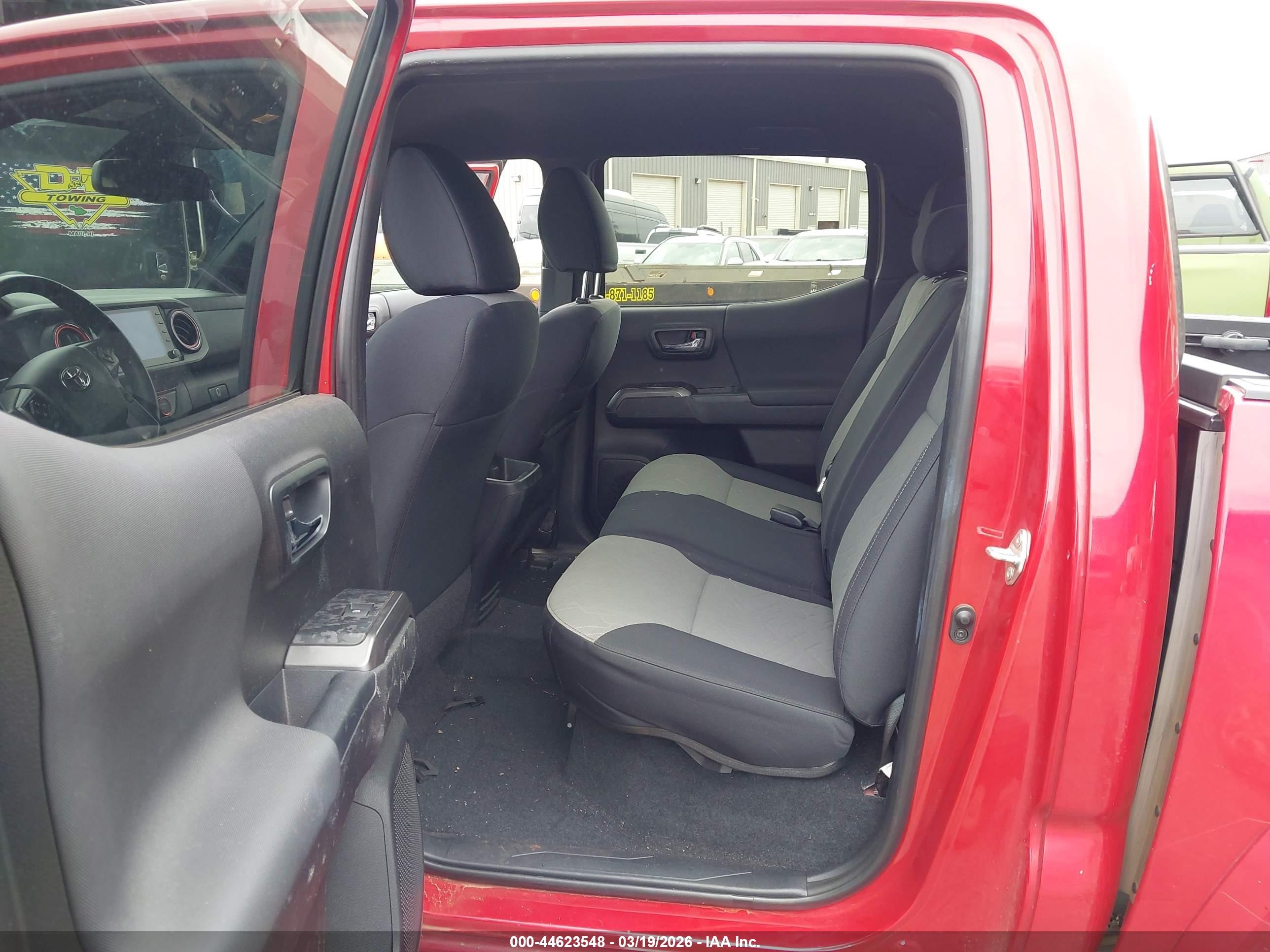 2021 Toyota Tacoma Sr V6/sr5 V6/trd Off-road/trd Pro/trd Sport Красный vin: 3TYCZ5AN6MT052699