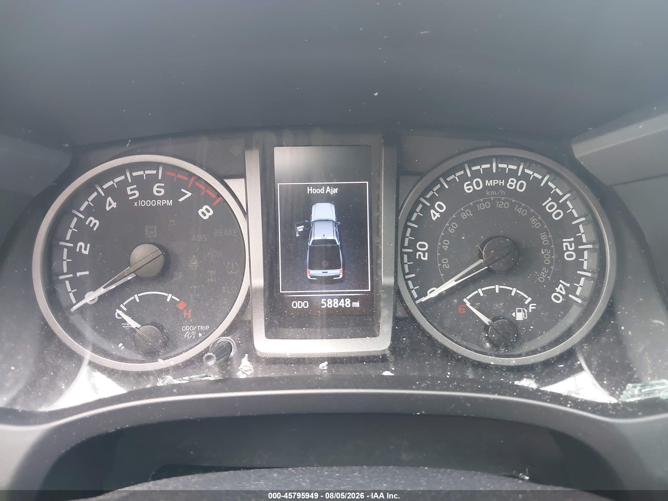 2021 Toyota Tacoma Trd Sport Gray vin: 3TYCZ5AN7MT020876