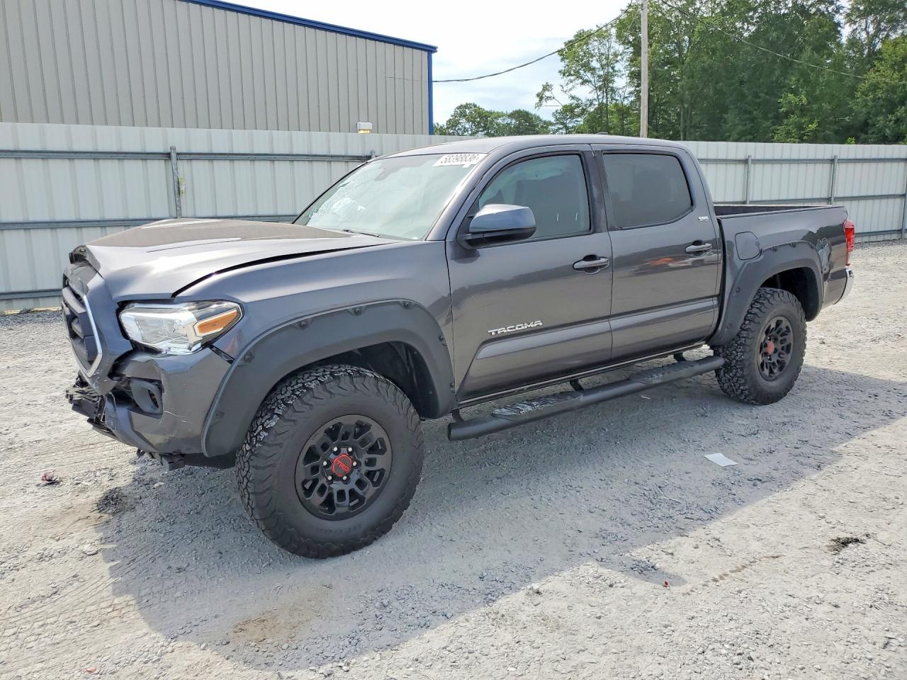 2020 Toyota Tacoma Sr5 V6 Silver vin: 3TYCZ5AN8LT007150
