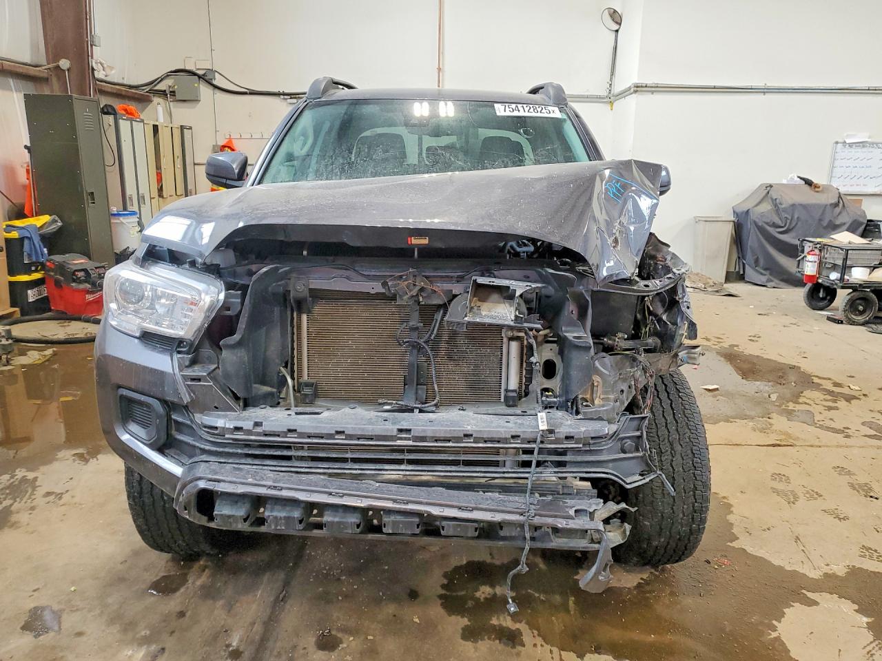 2023 Toyota Tacoma Double Cab Gray vin: 3TYCZ5AN8PT166000