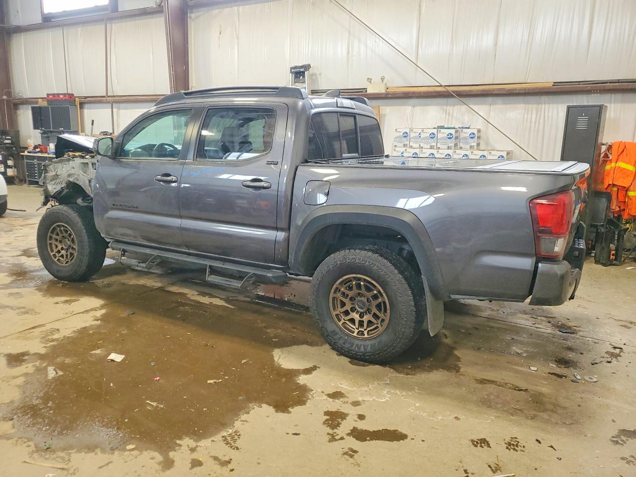 2023 Toyota Tacoma Double Cab Gray vin: 3TYCZ5AN8PT166000