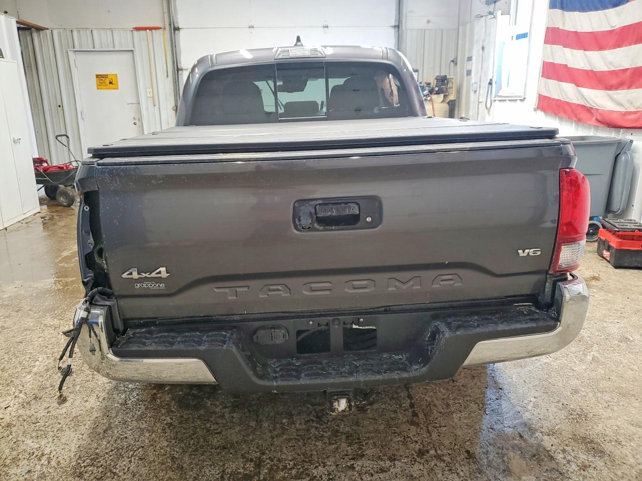 2023 Toyota Tacoma Double Cab Gray vin: 3TYCZ5ANXPT142524