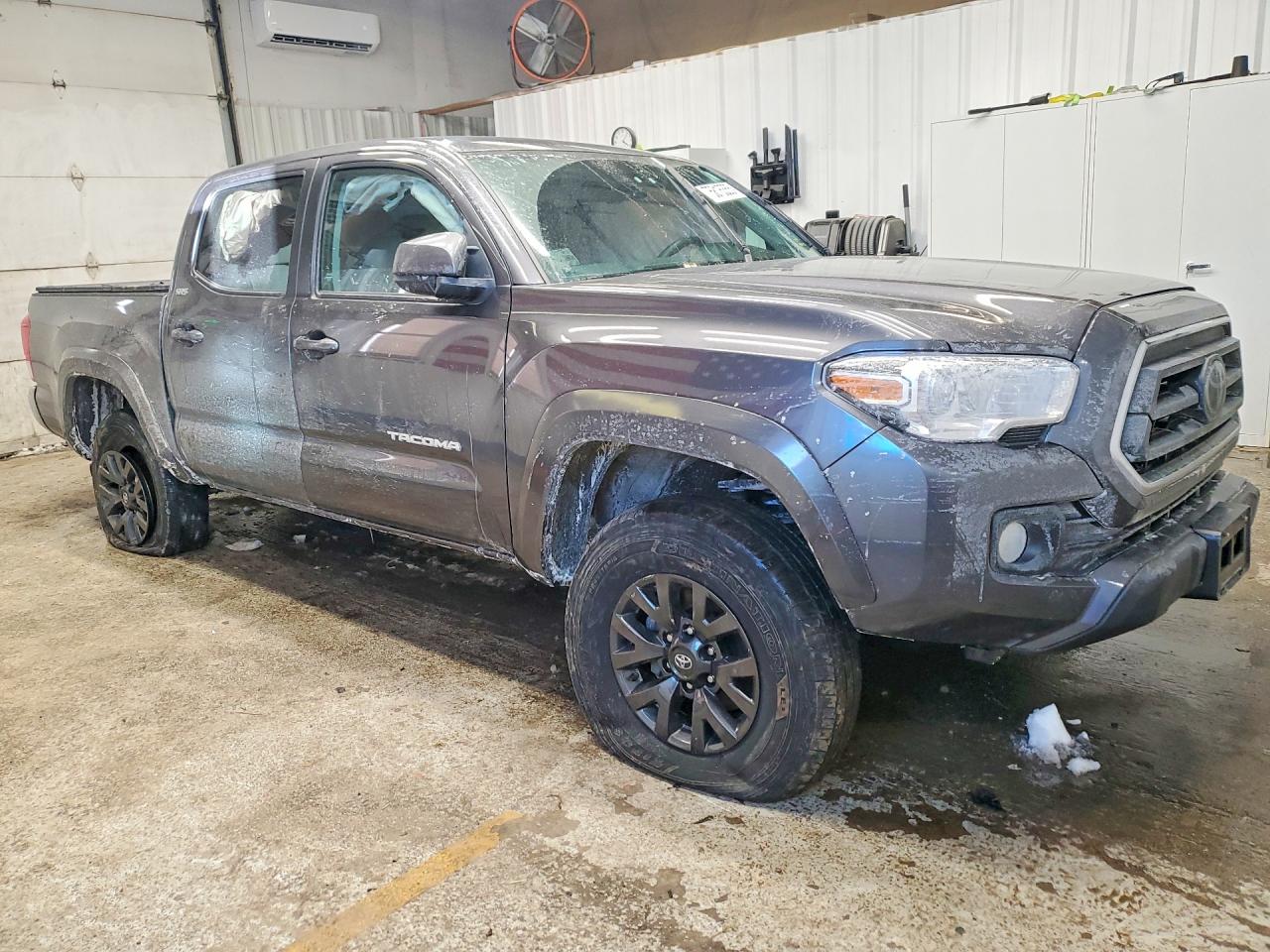 2023 Toyota Tacoma Double Cab Gray vin: 3TYCZ5ANXPT142524