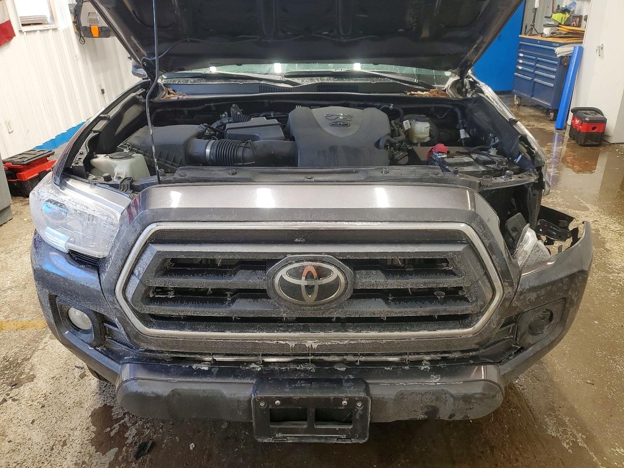 2023 Toyota Tacoma Double Cab Gray vin: 3TYCZ5ANXPT142524
