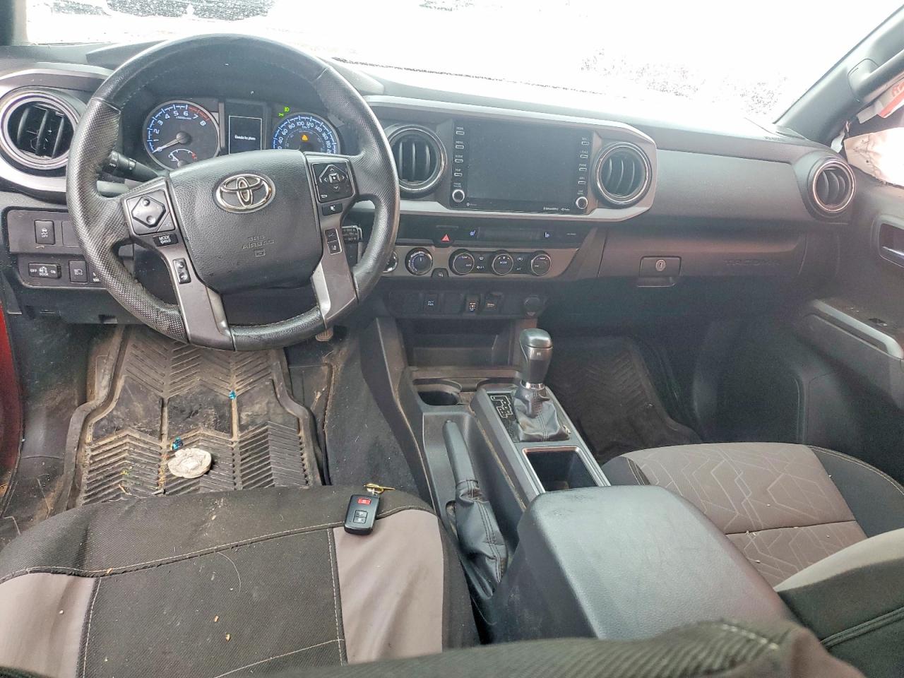2023 Toyota Tacoma Sr5 V6 Burgundy vin: 3TYDZ5BN2PT022168