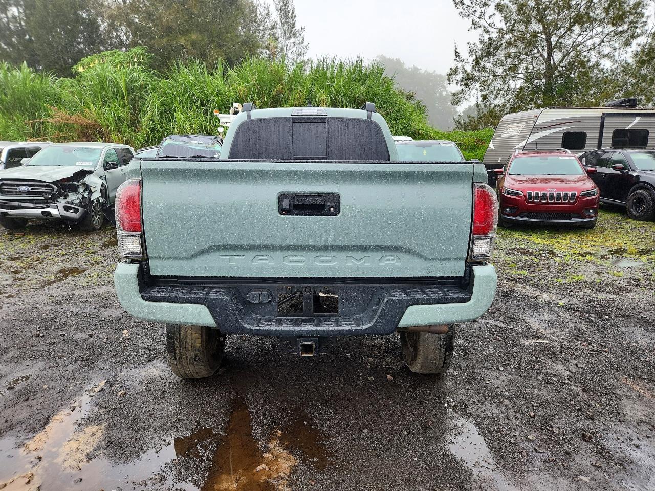 2023 Toyota Tacoma Sr5 V6 Green vin: 3TYDZ5BN2PT025474