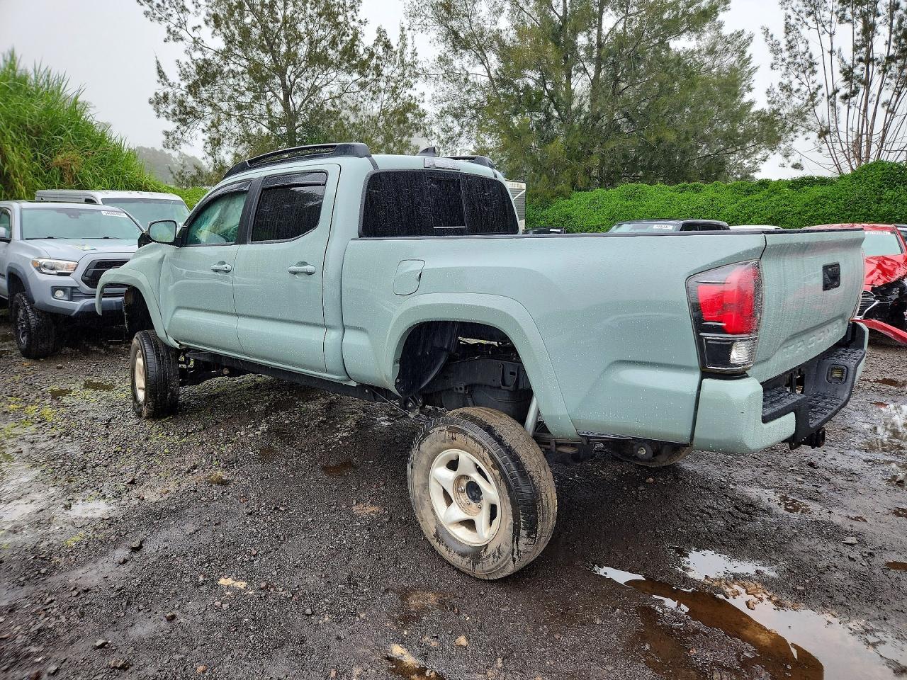 2023 Toyota Tacoma Sr5 V6 Green vin: 3TYDZ5BN2PT025474