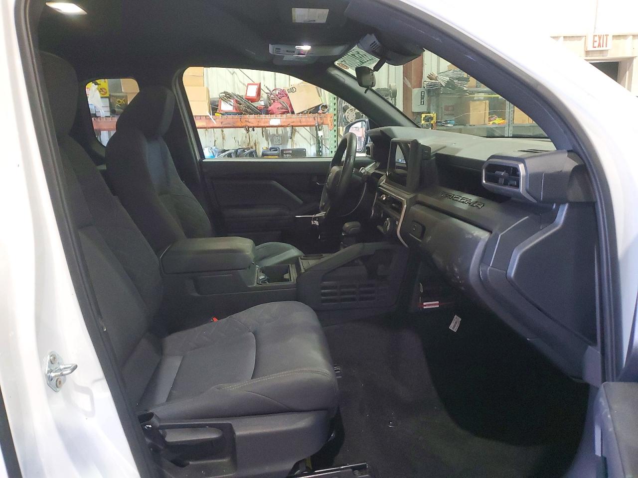 2024 Toyota Tacoma Sr White vin: 3TYJDAHN2RT006623
