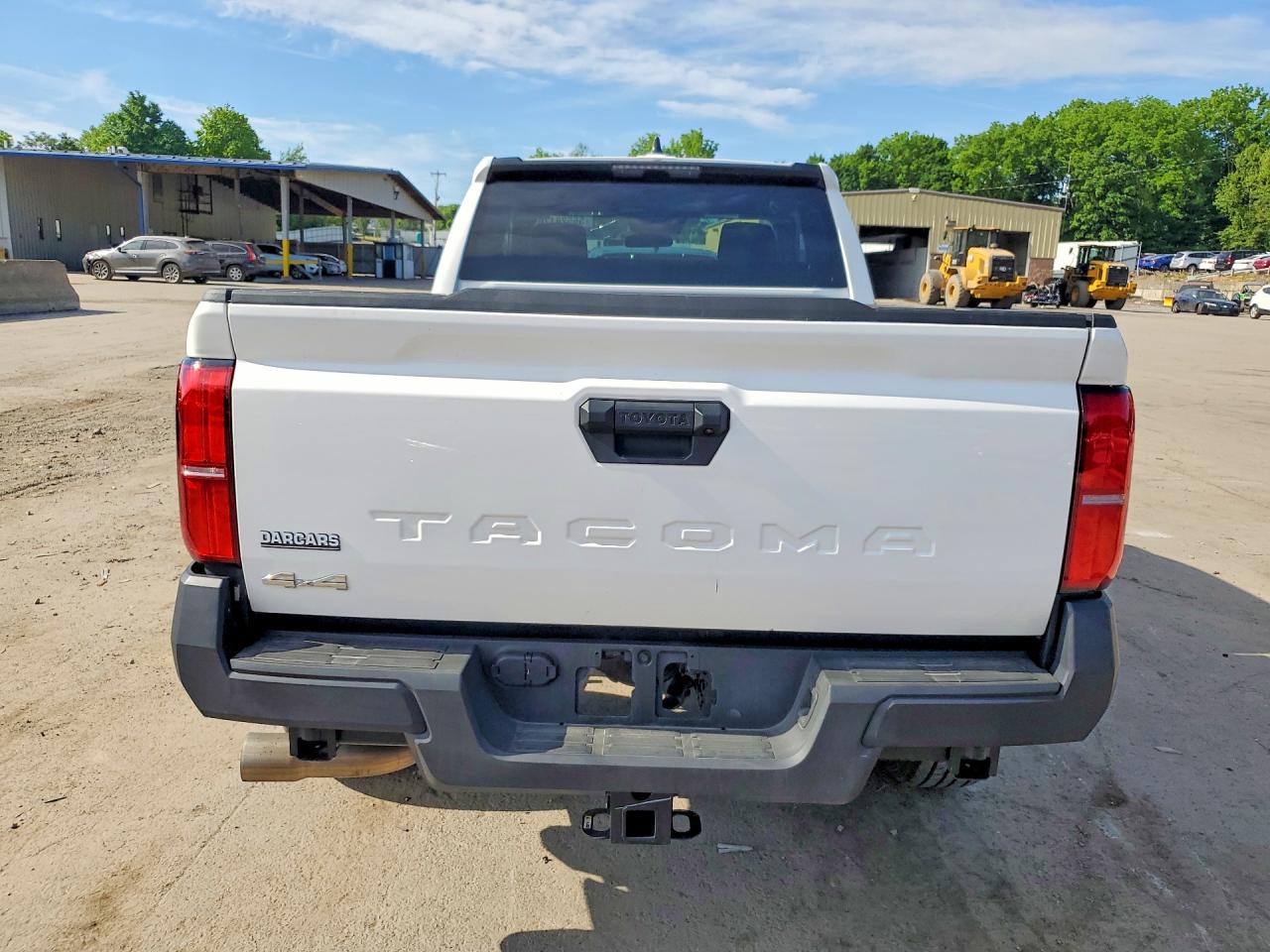 2025 Toyota Tacoma Sr White vin: 3TYJDAKN4ST022157