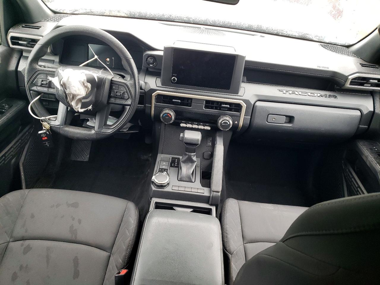 2025 Toyota Tacoma Sr White vin: 3TYJDAKNXST018727