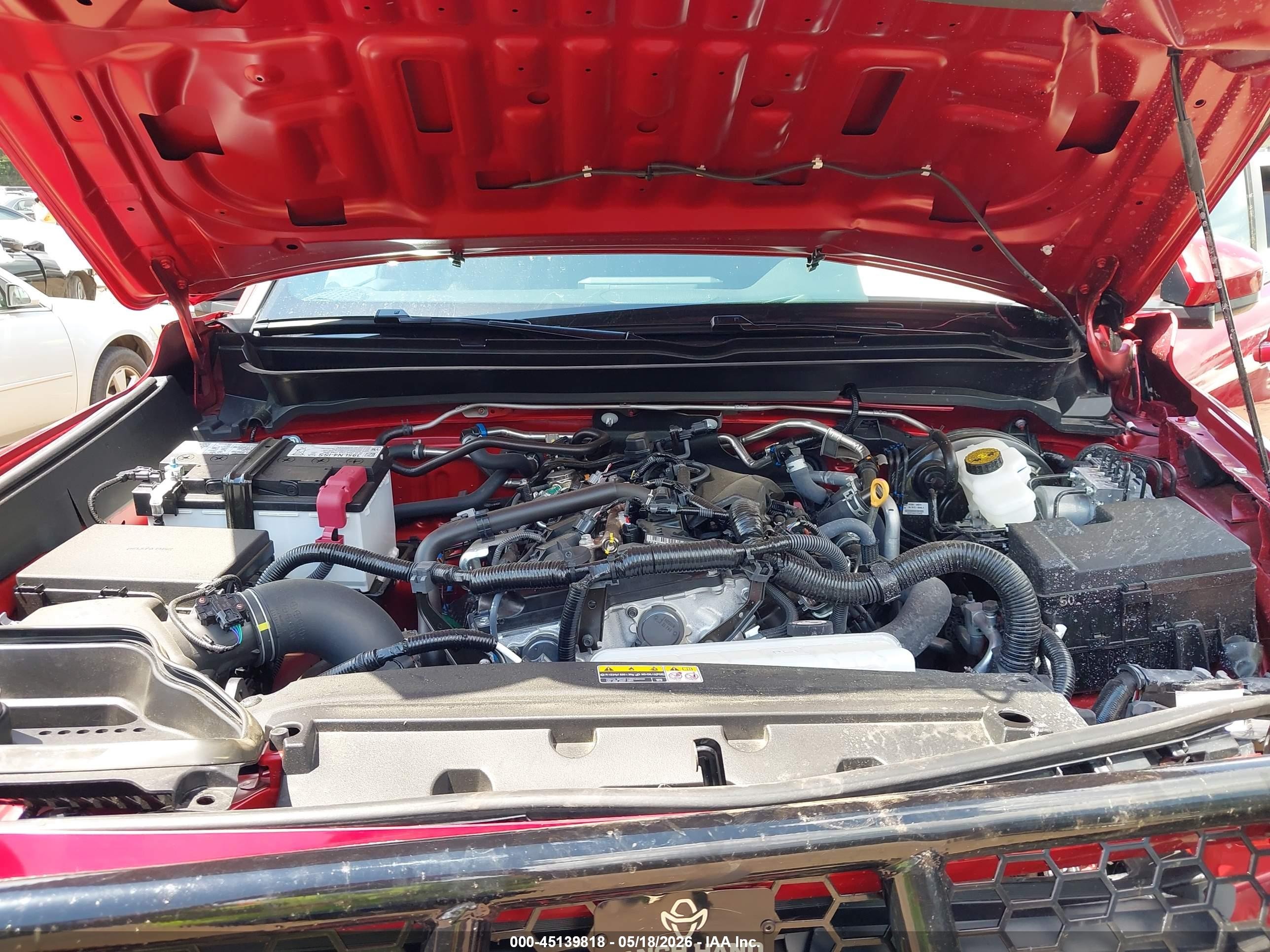 2025 Toyota Tacoma Sr5 Red vin: 3TYKB5FN2ST027241