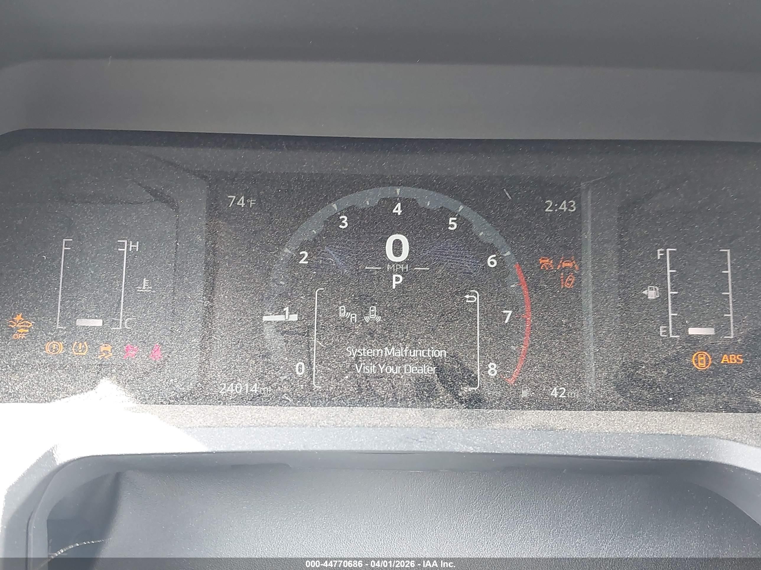 2024 Toyota Tacoma Sr5 Серебряный vin: 3TYKB5FN3RT012113