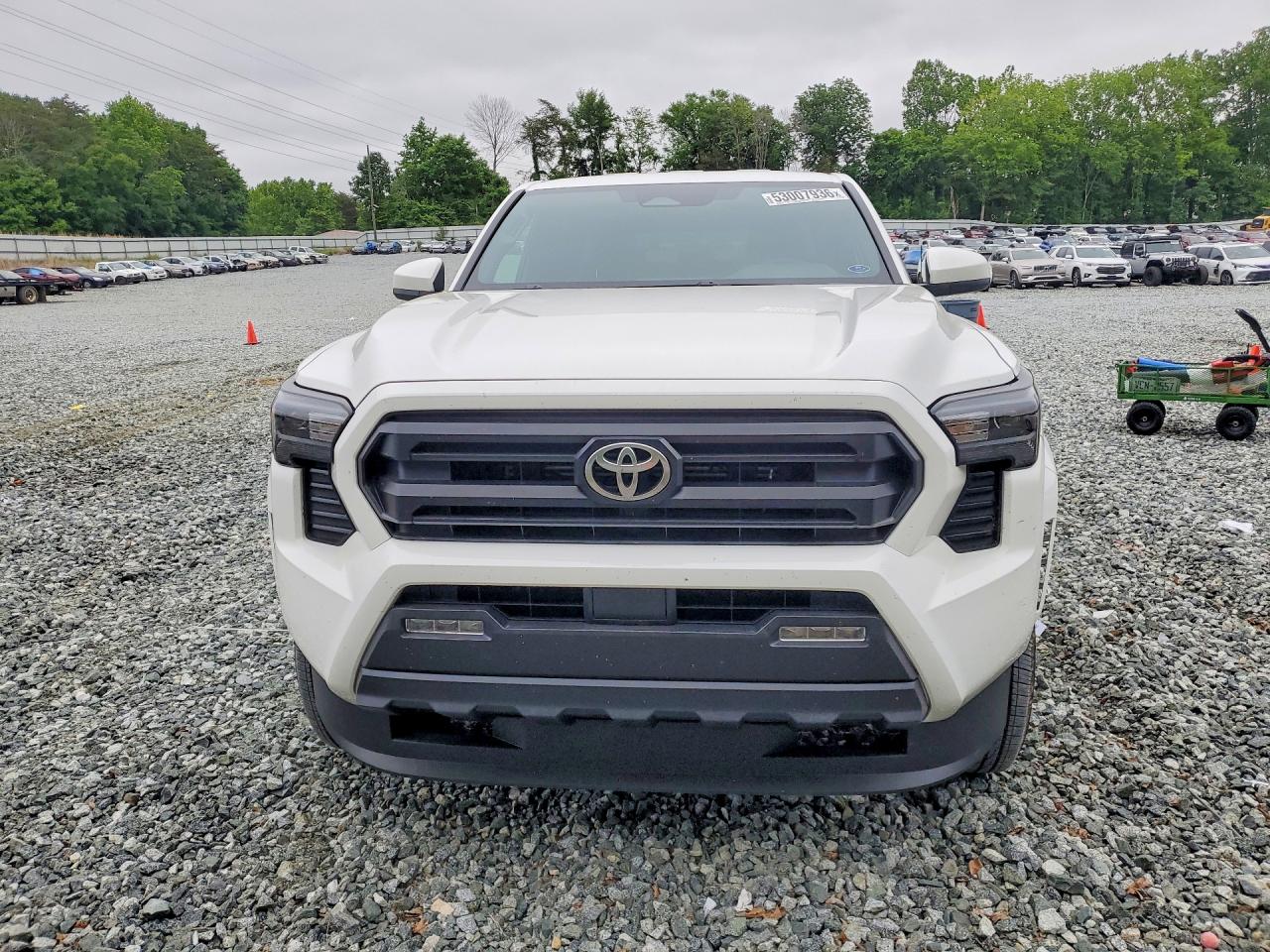 2024 Toyota Tacoma Sr5 Белый vin: 3TYKB5FN6RT009478