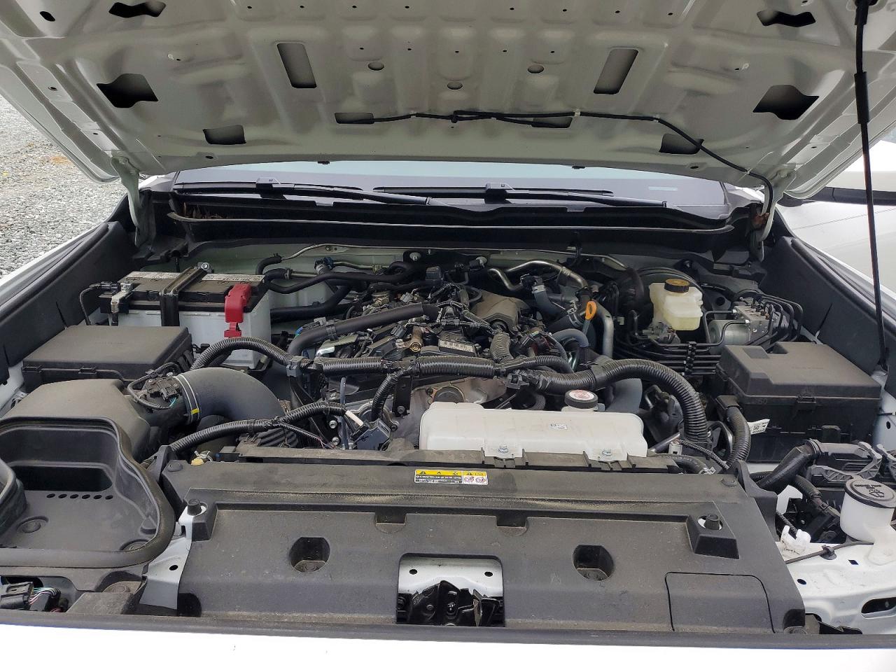 2024 Toyota Tacoma Sr5 Белый vin: 3TYKB5FN6RT009478