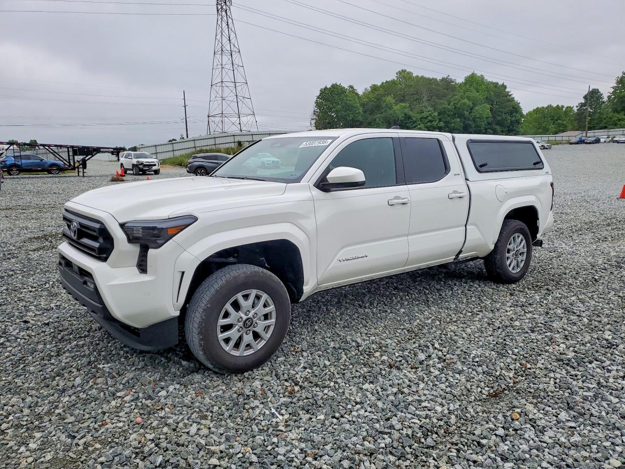 2024 Toyota Tacoma Sr5 Белый vin: 3TYKB5FN6RT009478
