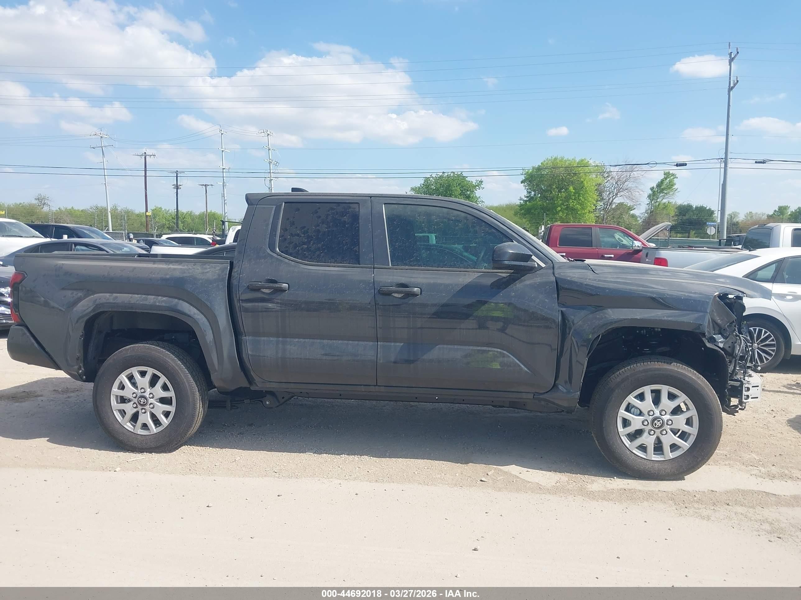 2026 Toyota Tacoma Sr Gray vin: 3TYKD5HN2TT042640
