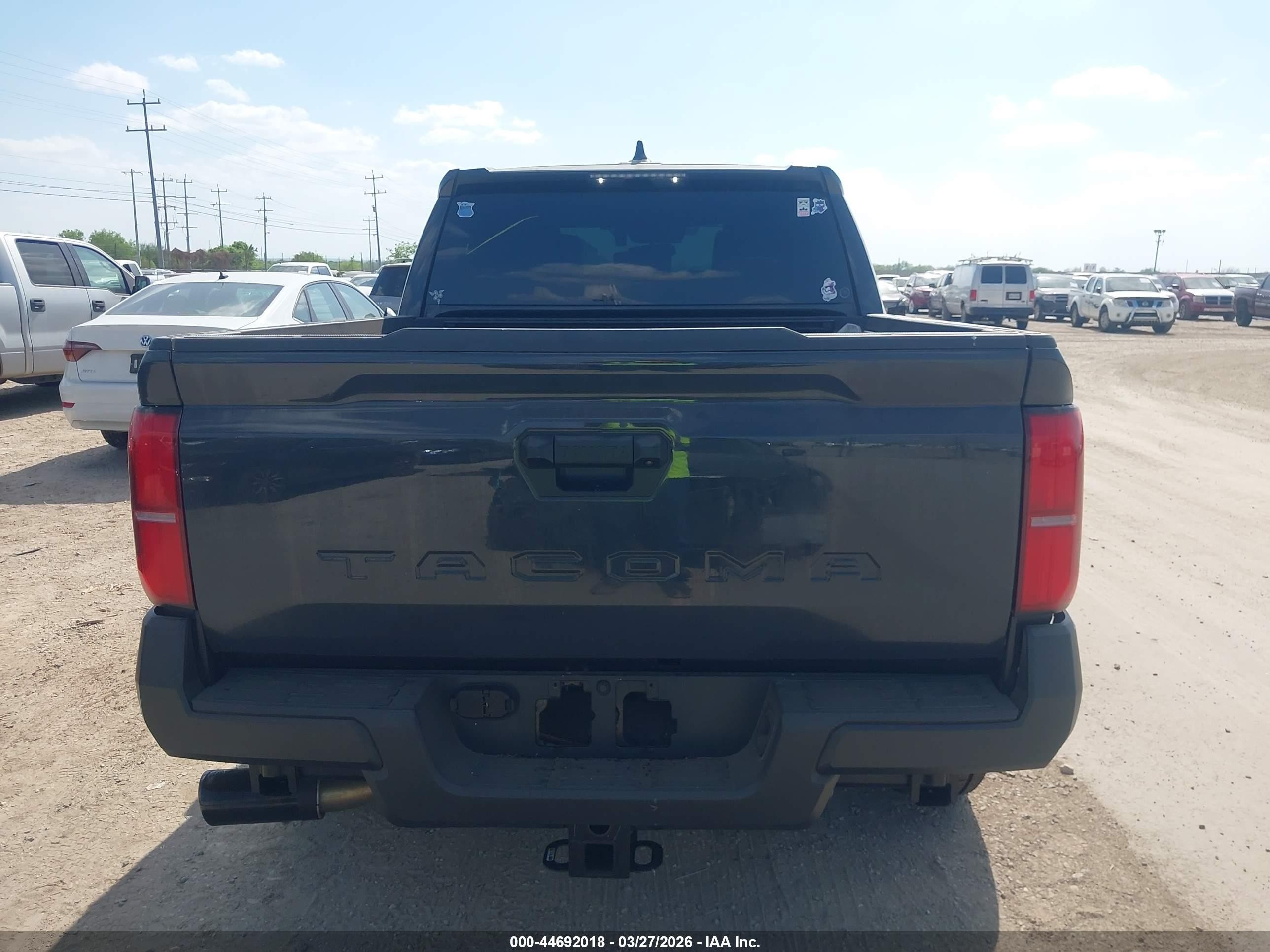2026 Toyota Tacoma Sr Gray vin: 3TYKD5HN2TT042640