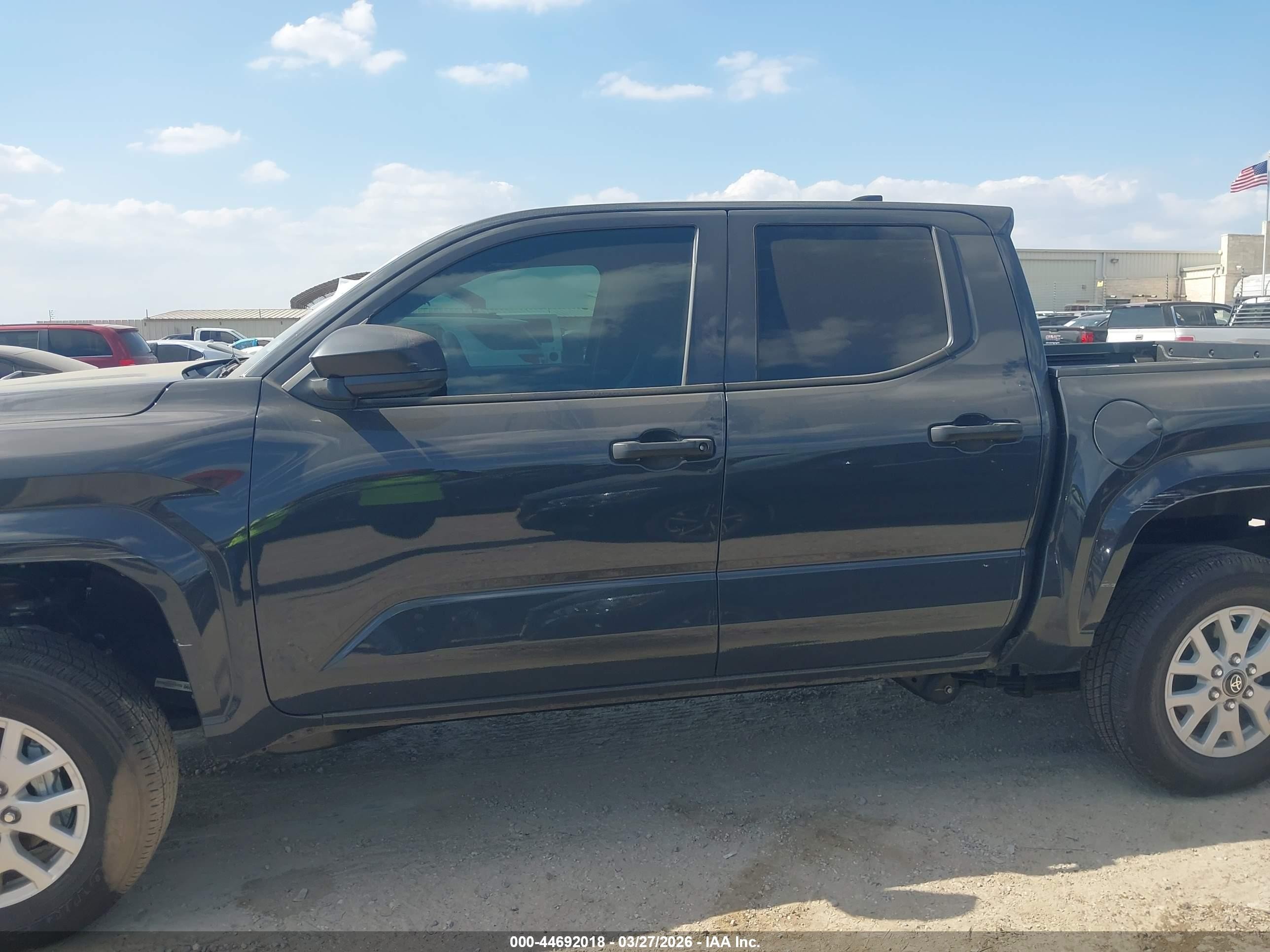 2026 Toyota Tacoma Sr Gray vin: 3TYKD5HN2TT042640