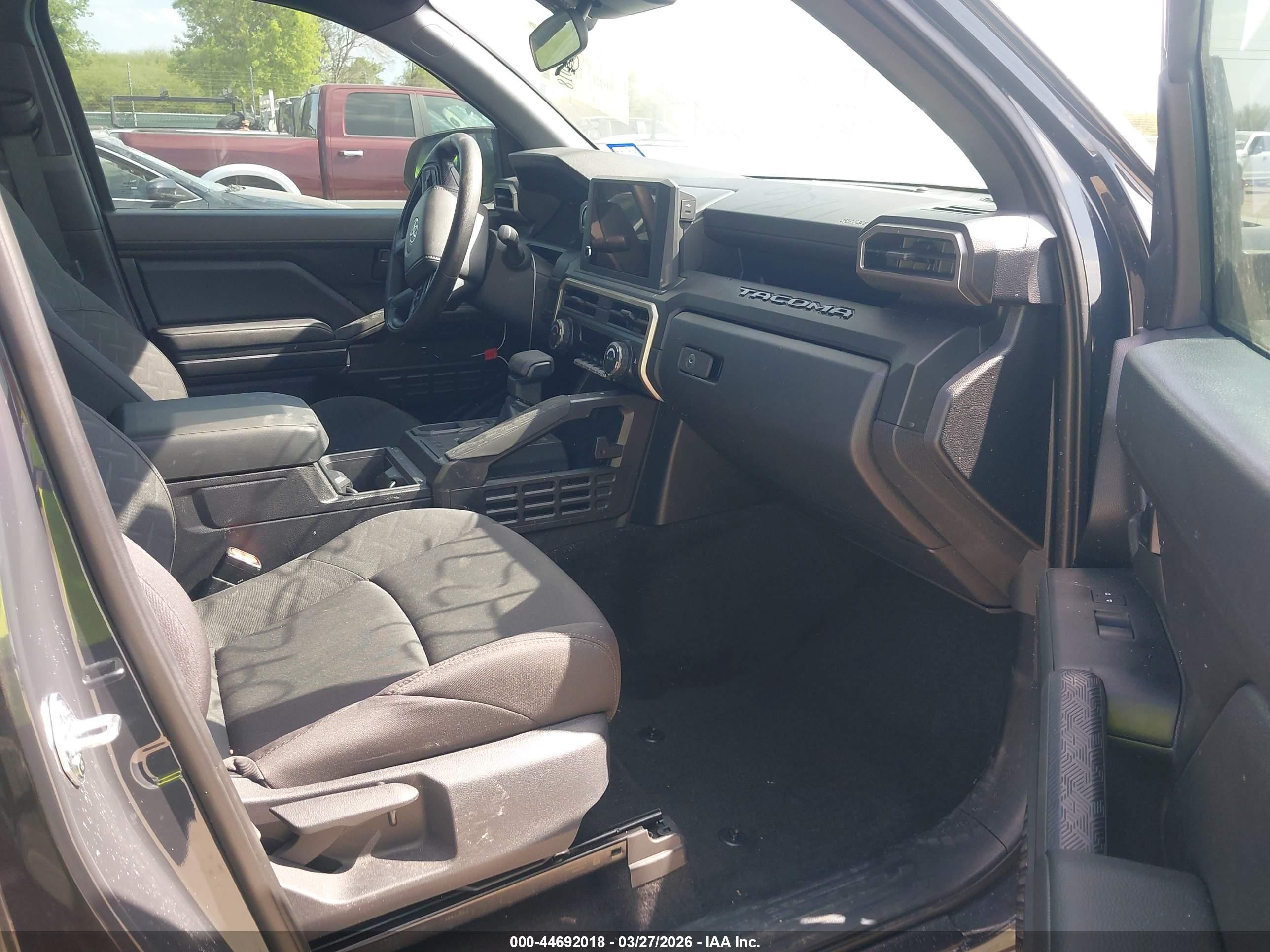 2026 Toyota Tacoma Sr Gray vin: 3TYKD5HN2TT042640