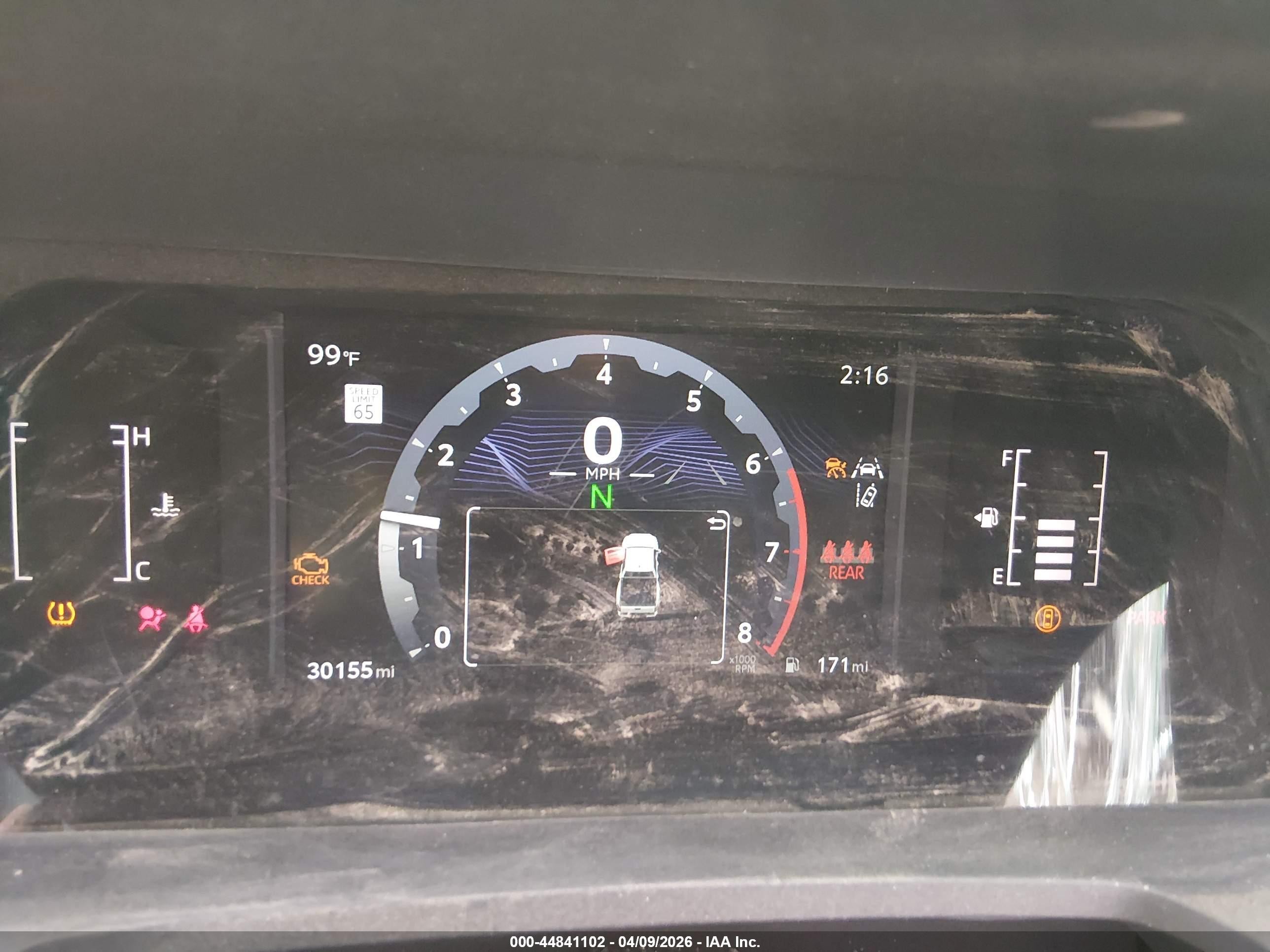 2024 Toyota Tacoma Sr Серый vin: 3TYKD5HNXRT009135