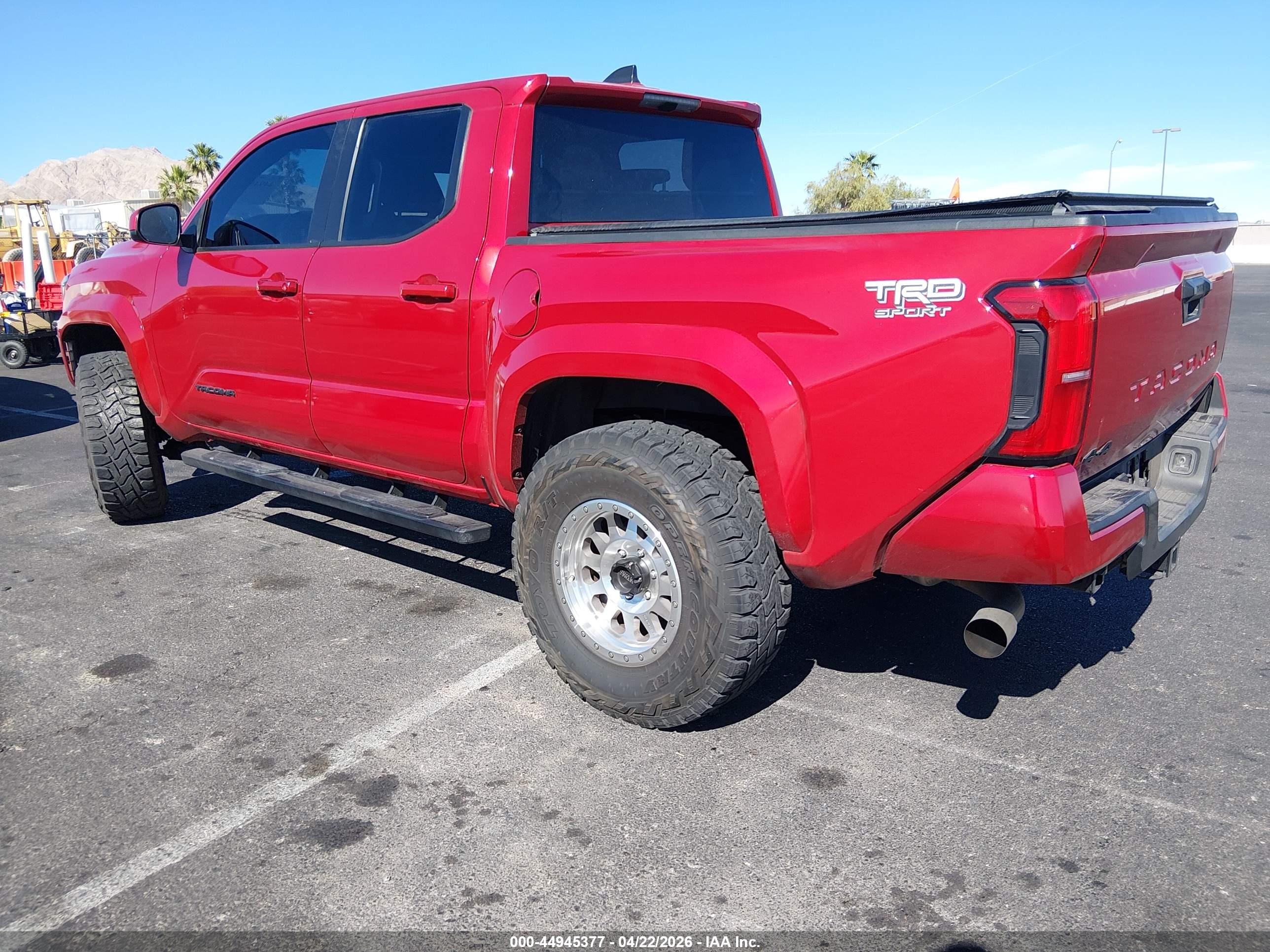 2024 Toyota Tacoma Trd Sport Красный vin: 3TYLB5JN3RT010633