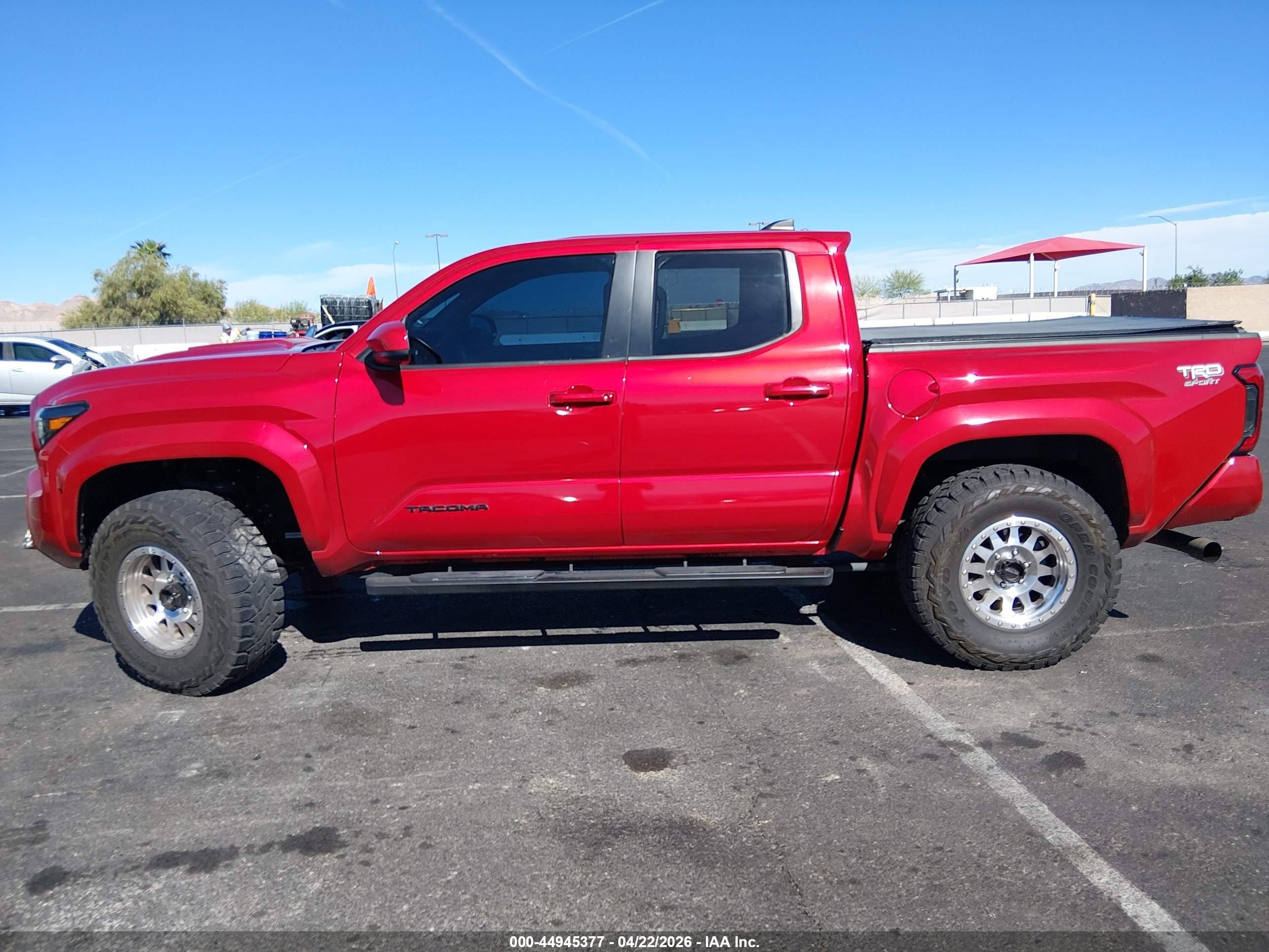 2024 Toyota Tacoma Trd Sport Красный vin: 3TYLB5JN3RT010633