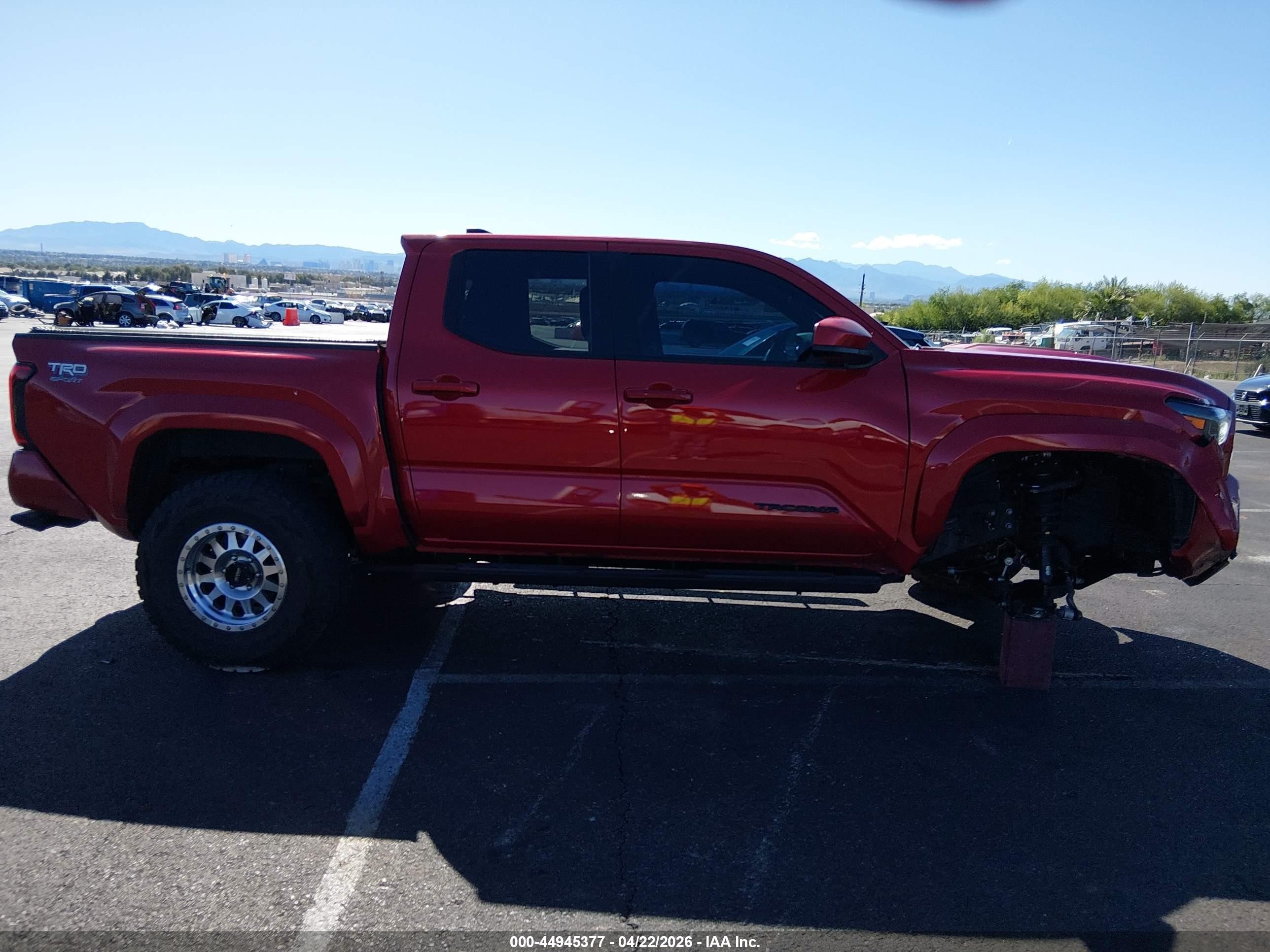 2024 Toyota Tacoma Trd Sport Красный vin: 3TYLB5JN3RT010633