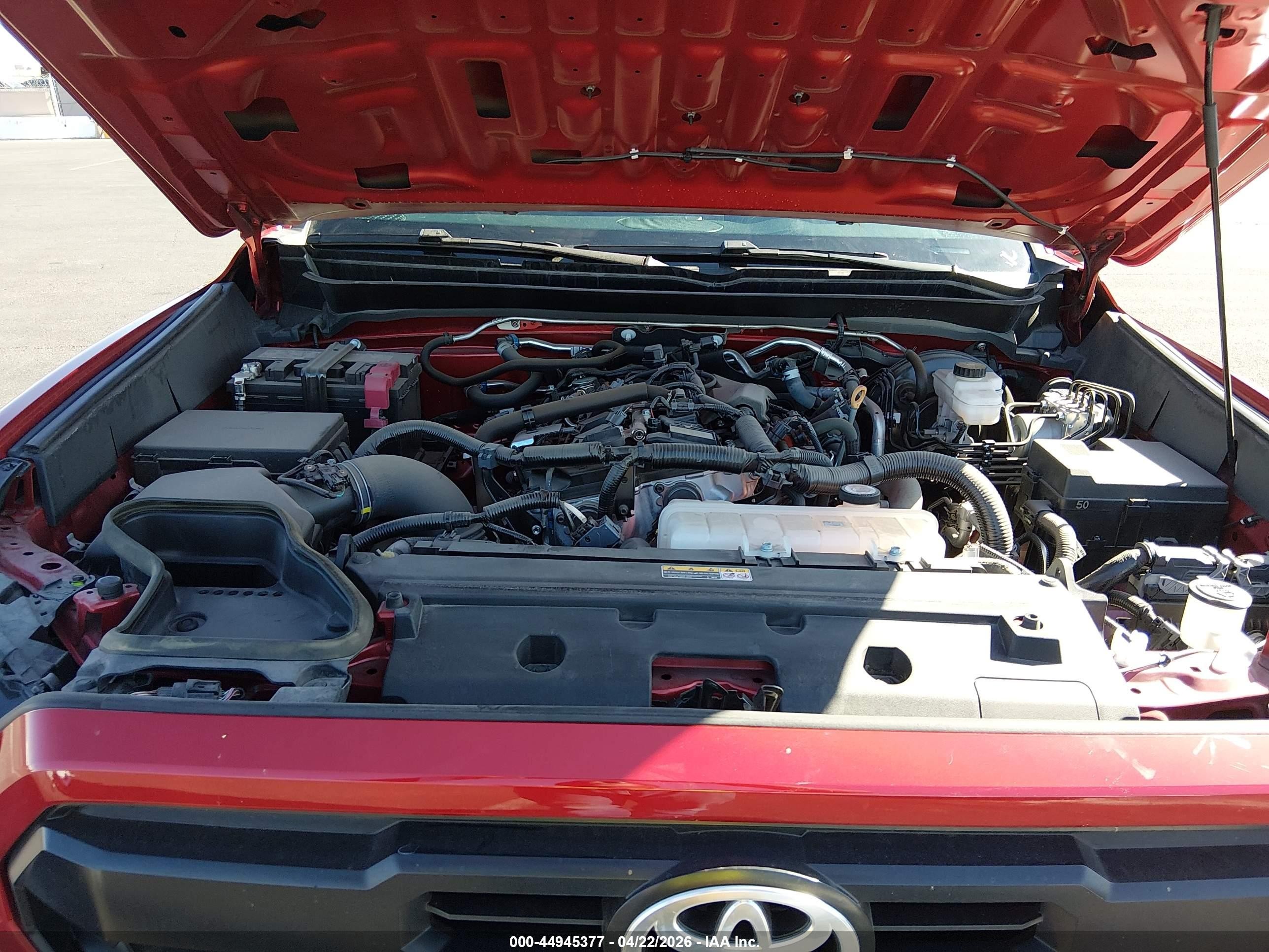 2024 Toyota Tacoma Trd Sport Красный vin: 3TYLB5JN3RT010633