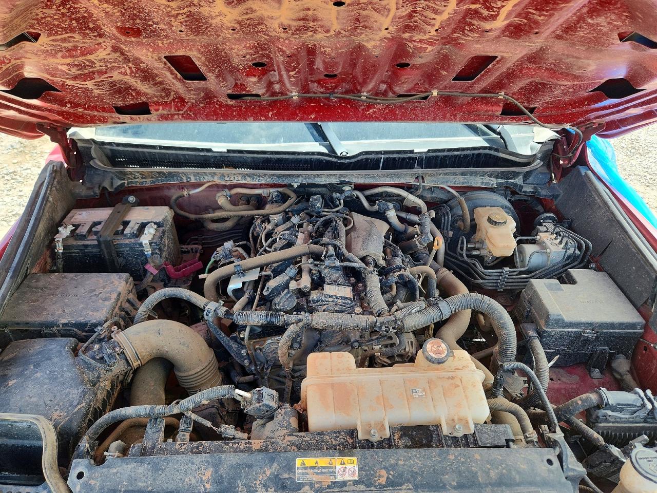 2024 Toyota Tacoma Sr5 Red vin: 3TYLB5JN4RT003450
