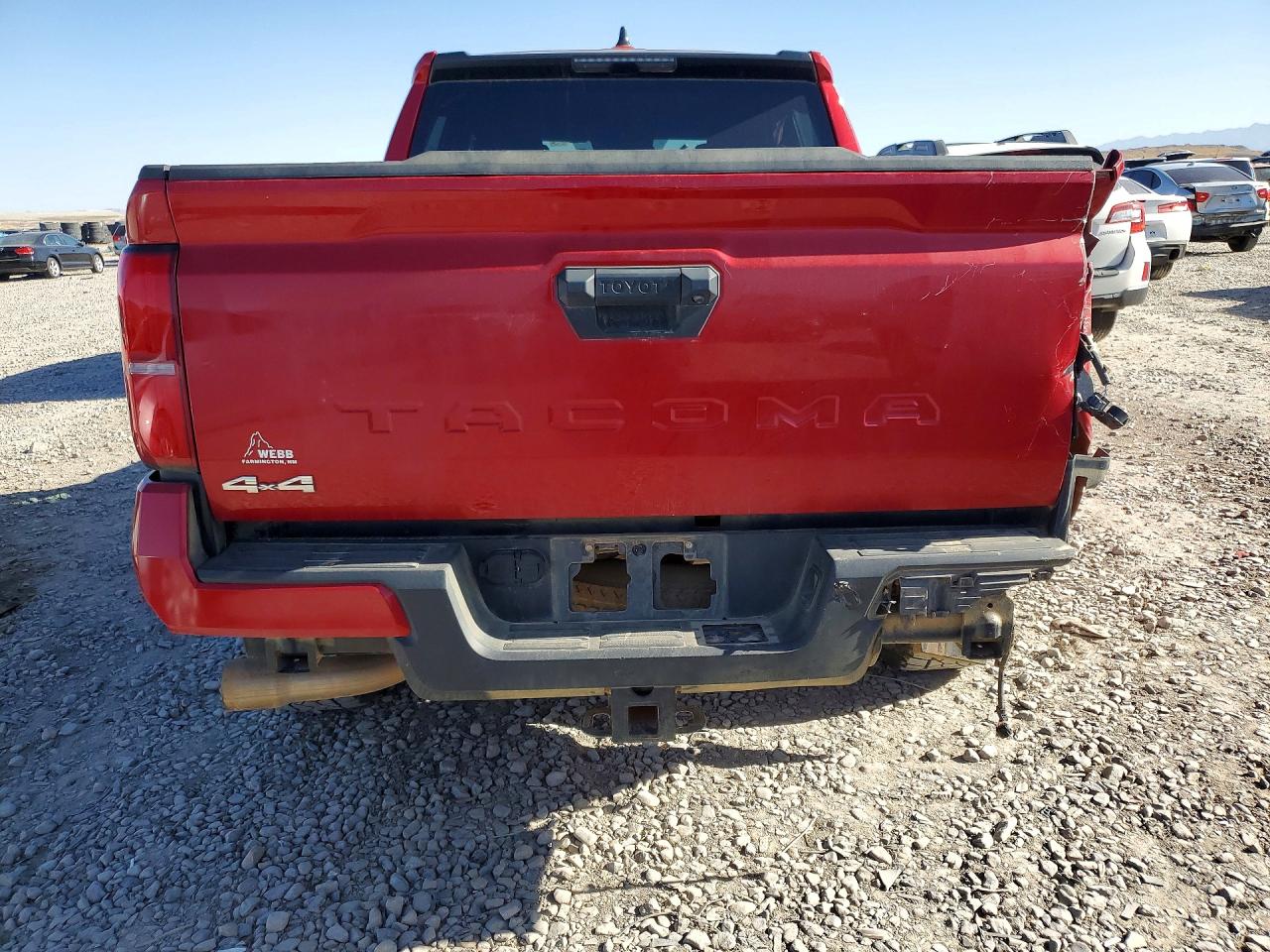 2024 Toyota Tacoma Sr5 Red vin: 3TYLB5JN4RT003450