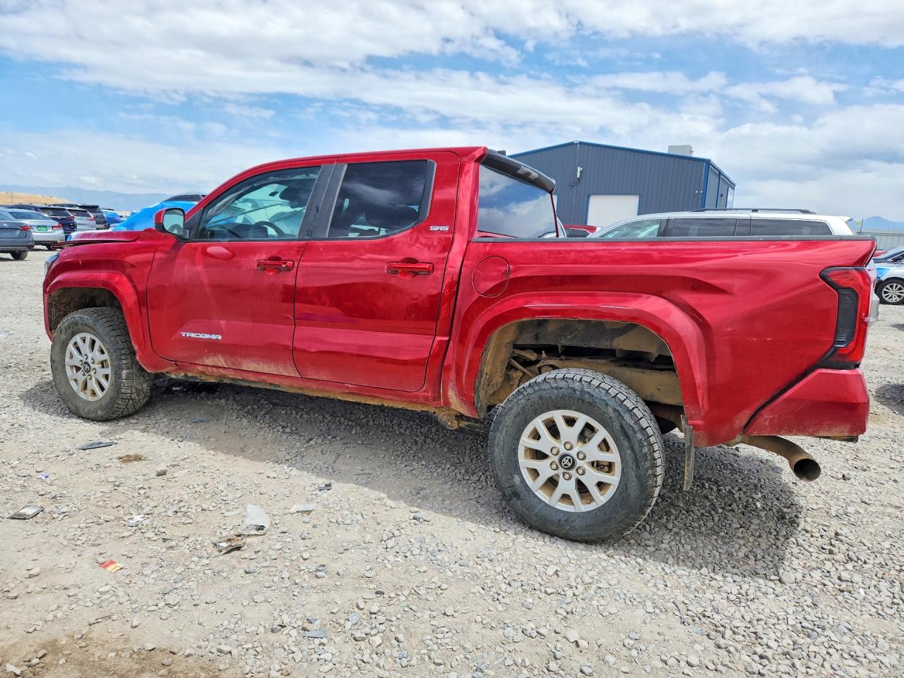 2024 Toyota Tacoma Sr5 Red vin: 3TYLB5JN4RT003450