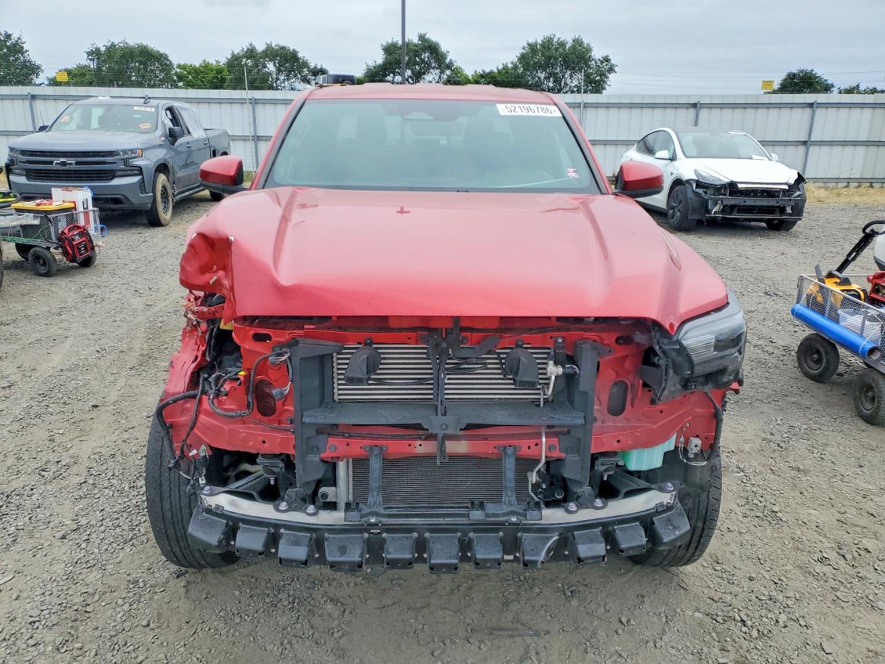 2024 Toyota Tacoma Trd Off-road Red vin: 3TYLB5JN5RT006471