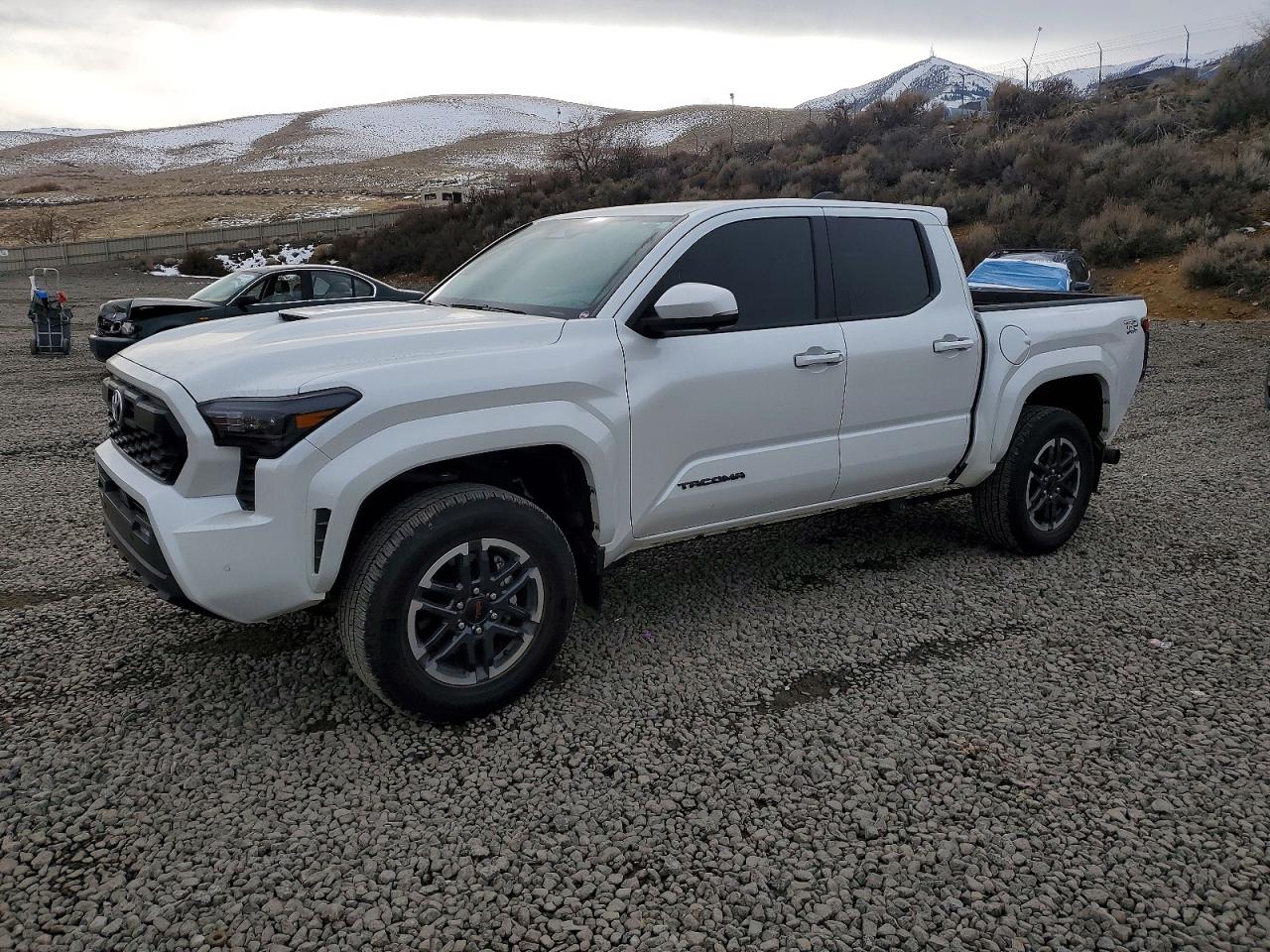 2024 Toyota Tacoma Trd Sport White vin: 3TYLB5JN6RT047482