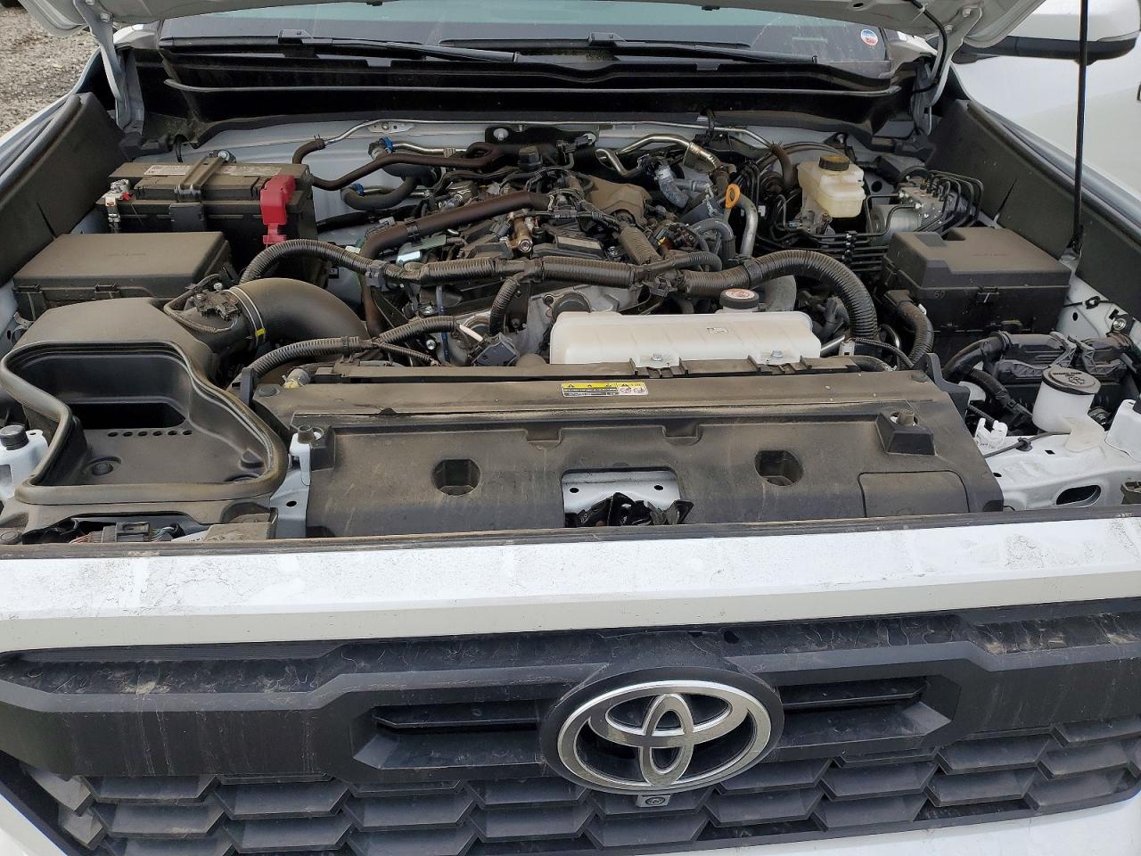 2024 Toyota Tacoma Trd Sport White vin: 3TYLB5JN6RT047482