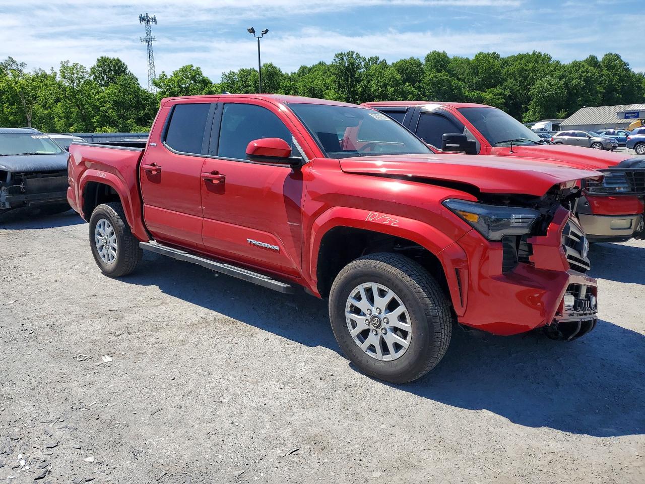 2026 Toyota Tacoma Sr5 Red vin: 3TYLB5JN9TT109464