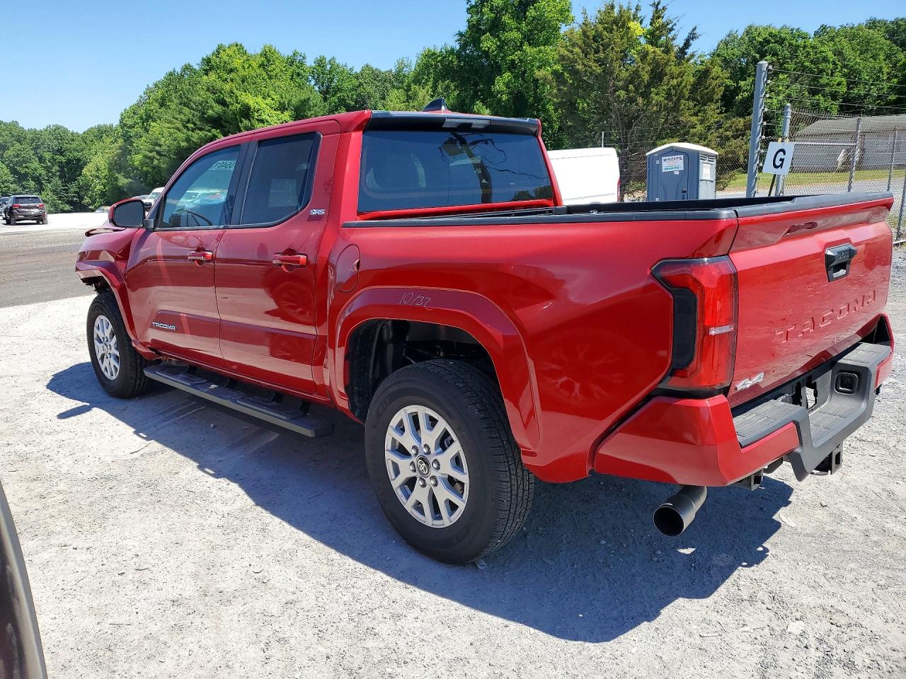 2026 Toyota Tacoma Sr5 Red vin: 3TYLB5JN9TT109464