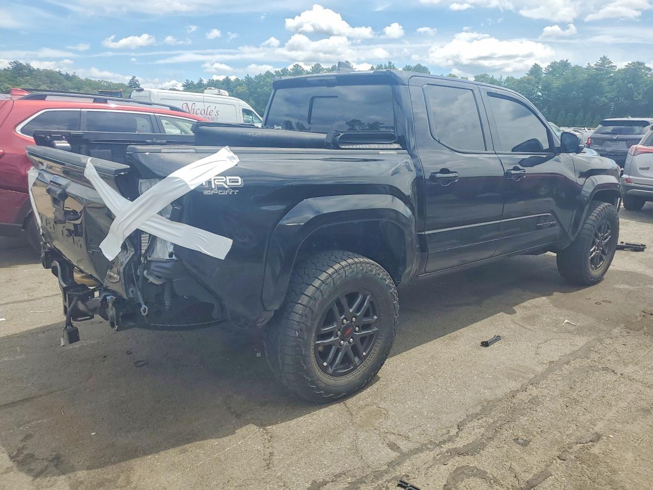 2025 Toyota Tacoma Trd Sport Hv Black vin: 3TYLC5LN5ST027546