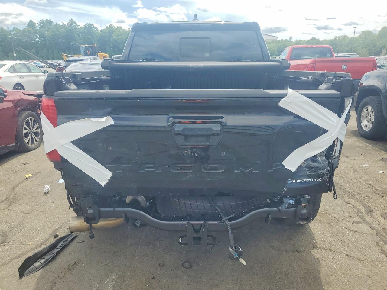 2025 Toyota Tacoma Trd Sport Hv Black vin: 3TYLC5LN5ST027546