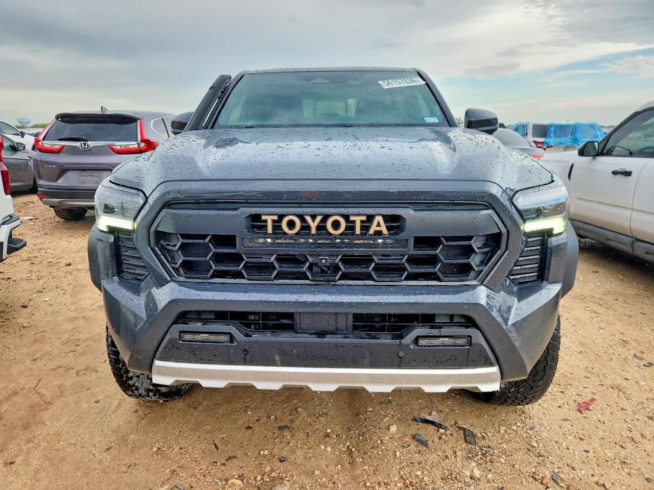 2025 Toyota Tacoma Trailhunter Hv Black vin: 3TYLC5LN6ST043657