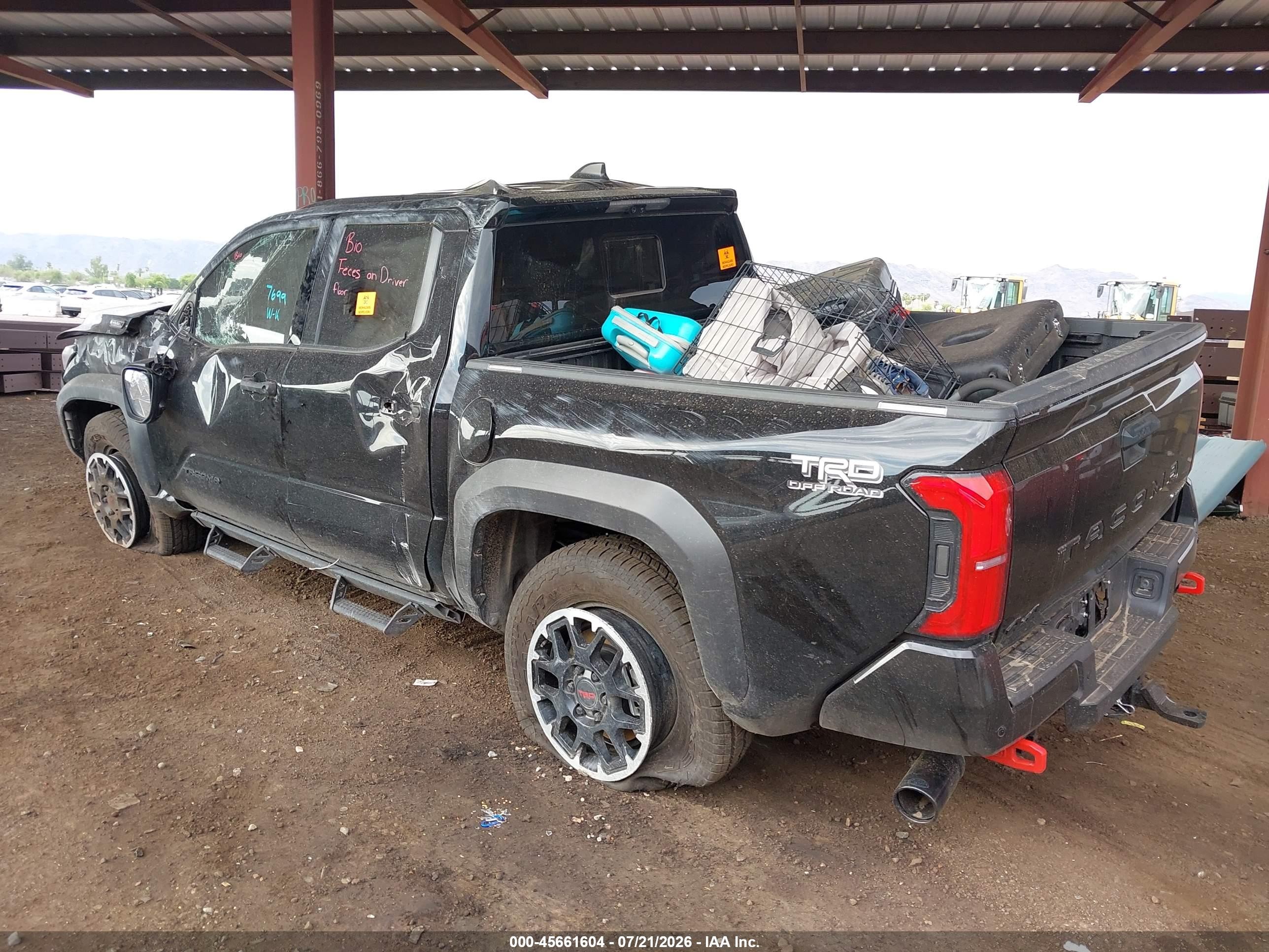 2026 Toyota Tacoma Hybrid Trd Off Road Black vin: 3TYLC5LN8TT067699