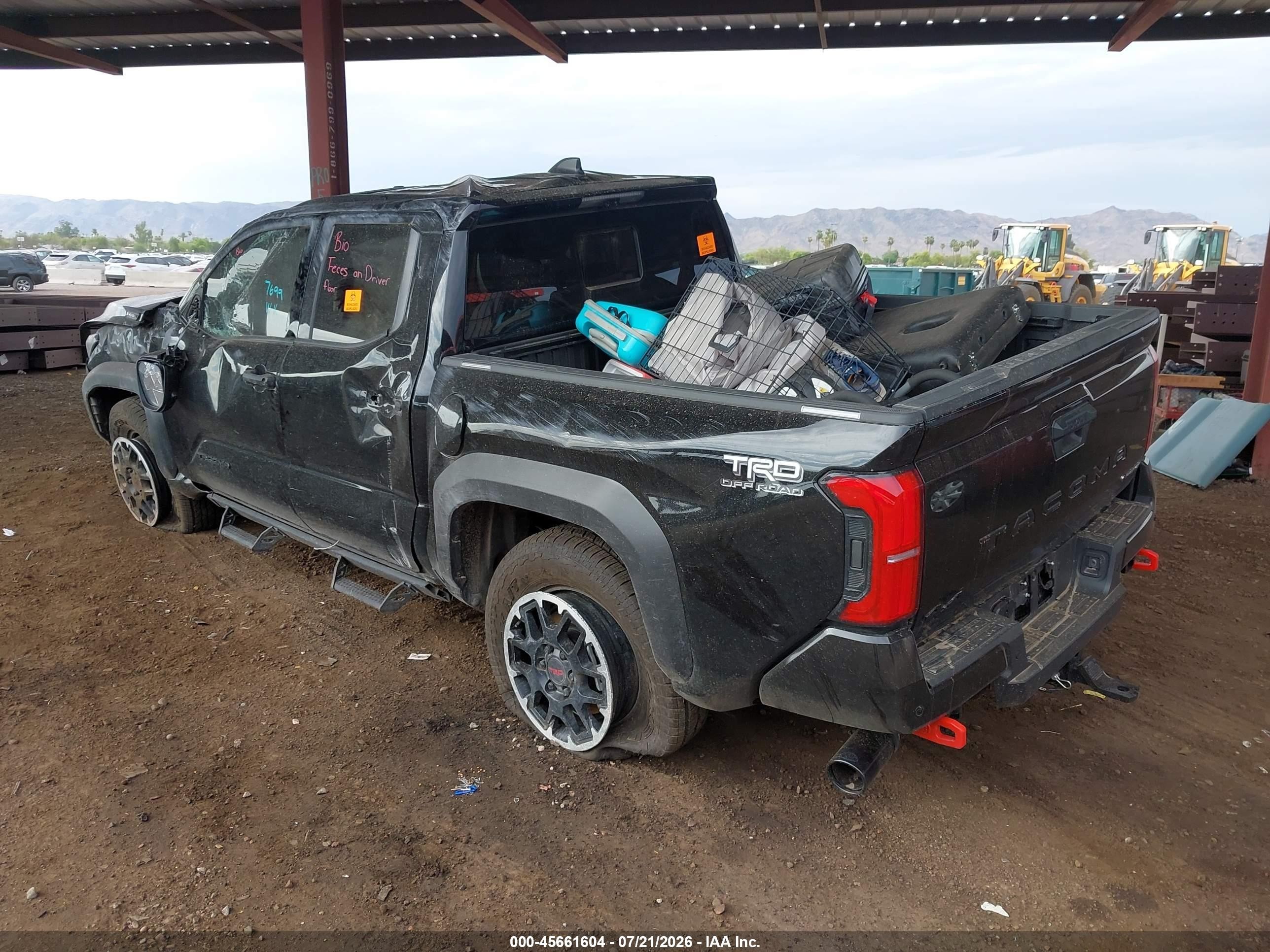 2026 Toyota Tacoma Hybrid Trd Off Road Black vin: 3TYLC5LN8TT067699