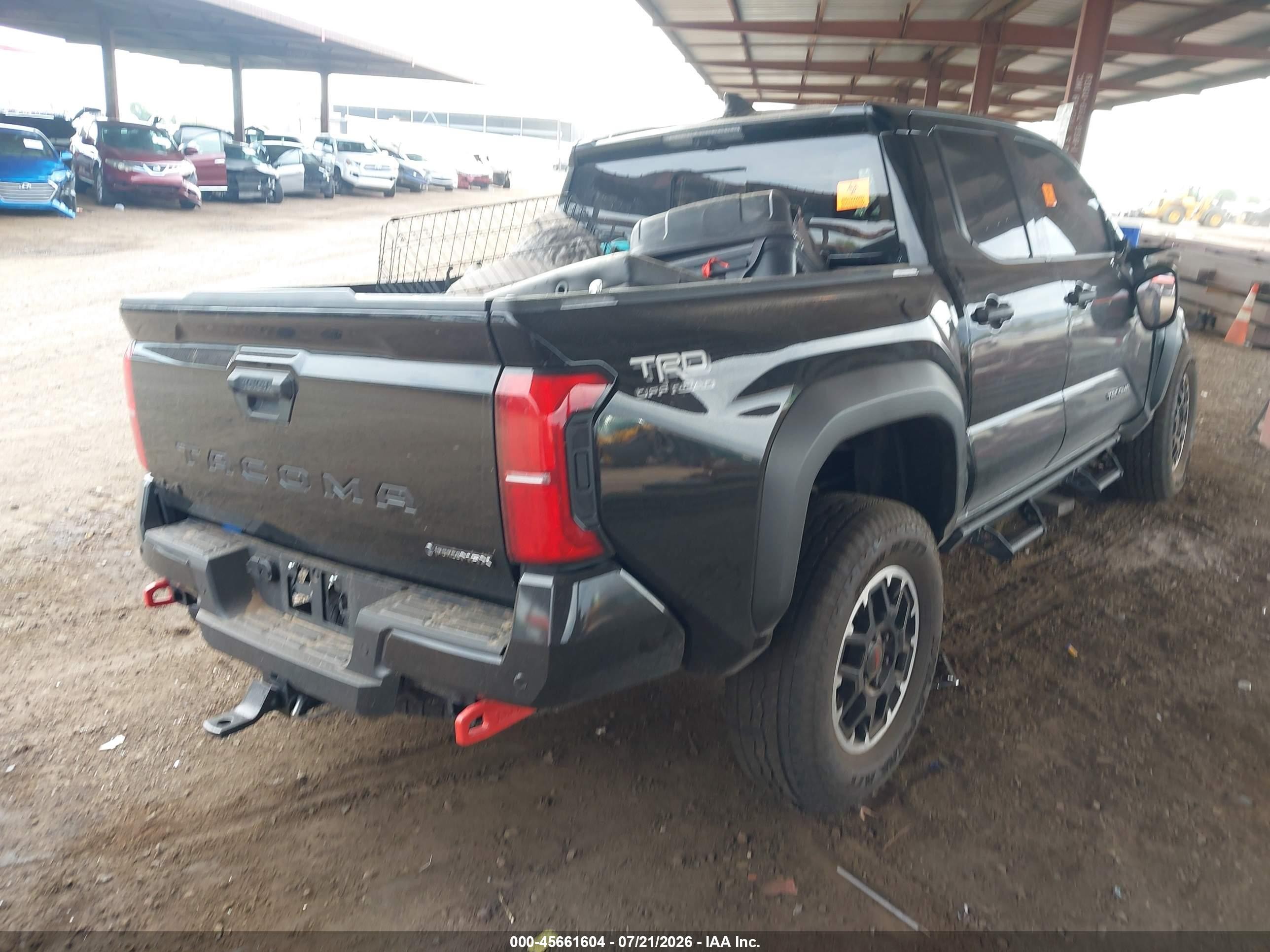 2026 Toyota Tacoma Hybrid Trd Off Road Black vin: 3TYLC5LN8TT067699