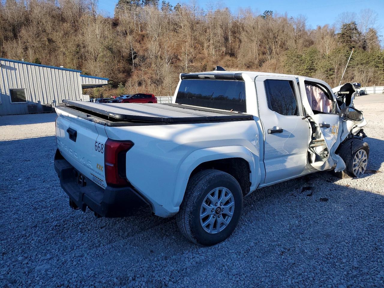 2025 Toyota Tacoma Double Cab White vin: 3TYLD5KN0ST013858