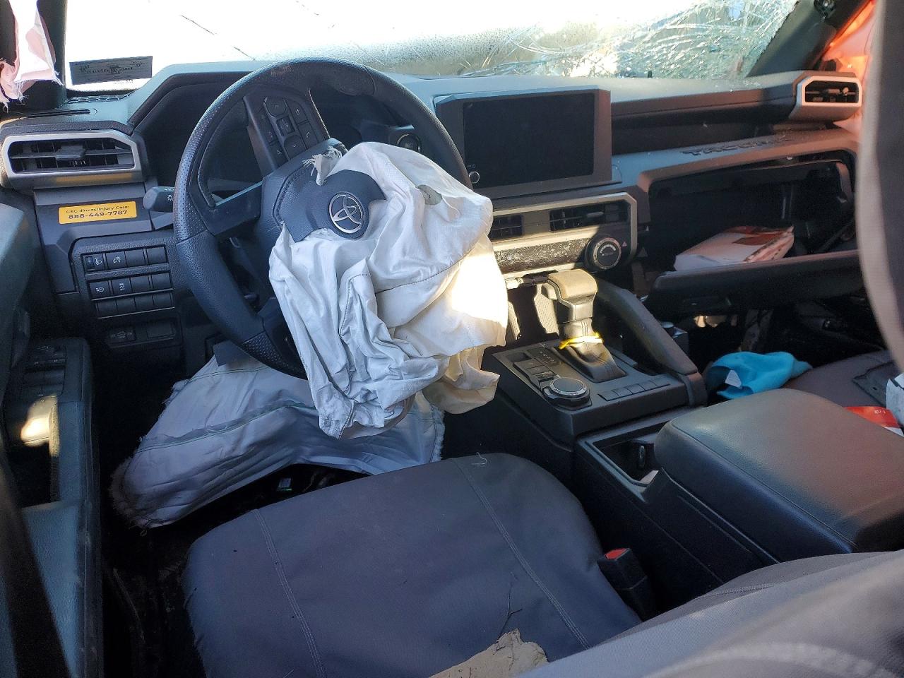2025 Toyota Tacoma Double Cab White vin: 3TYLD5KN0ST013858