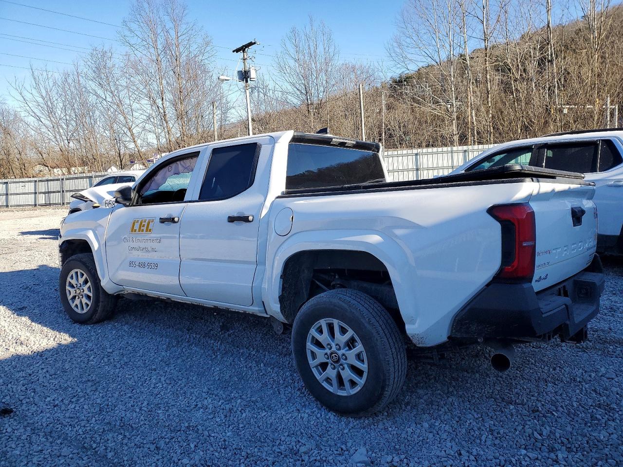 2025 Toyota Tacoma Double Cab White vin: 3TYLD5KN0ST013858