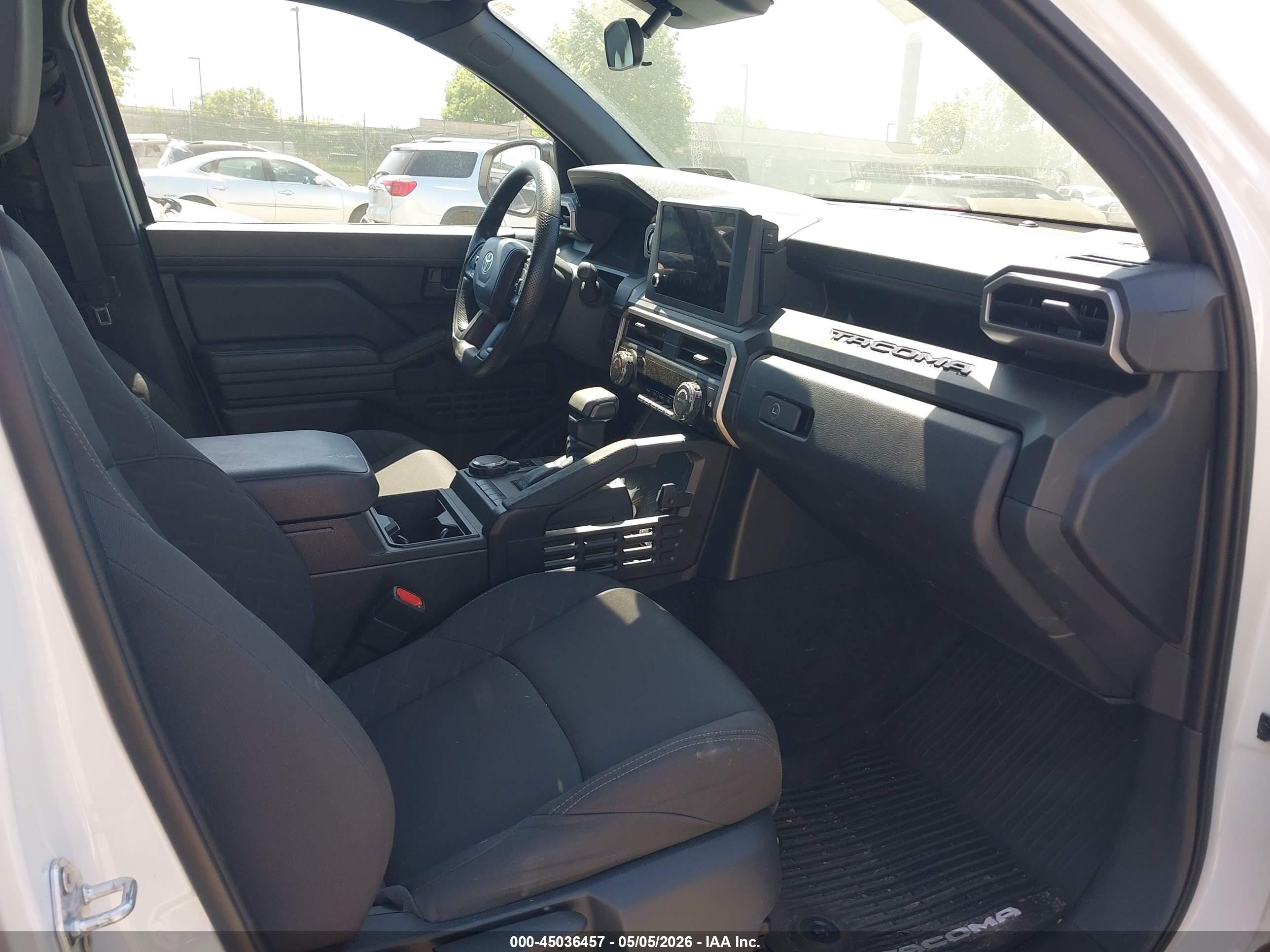 2024 Toyota Tacoma Sr Белый vin: 3TYLD5KN1RT007514