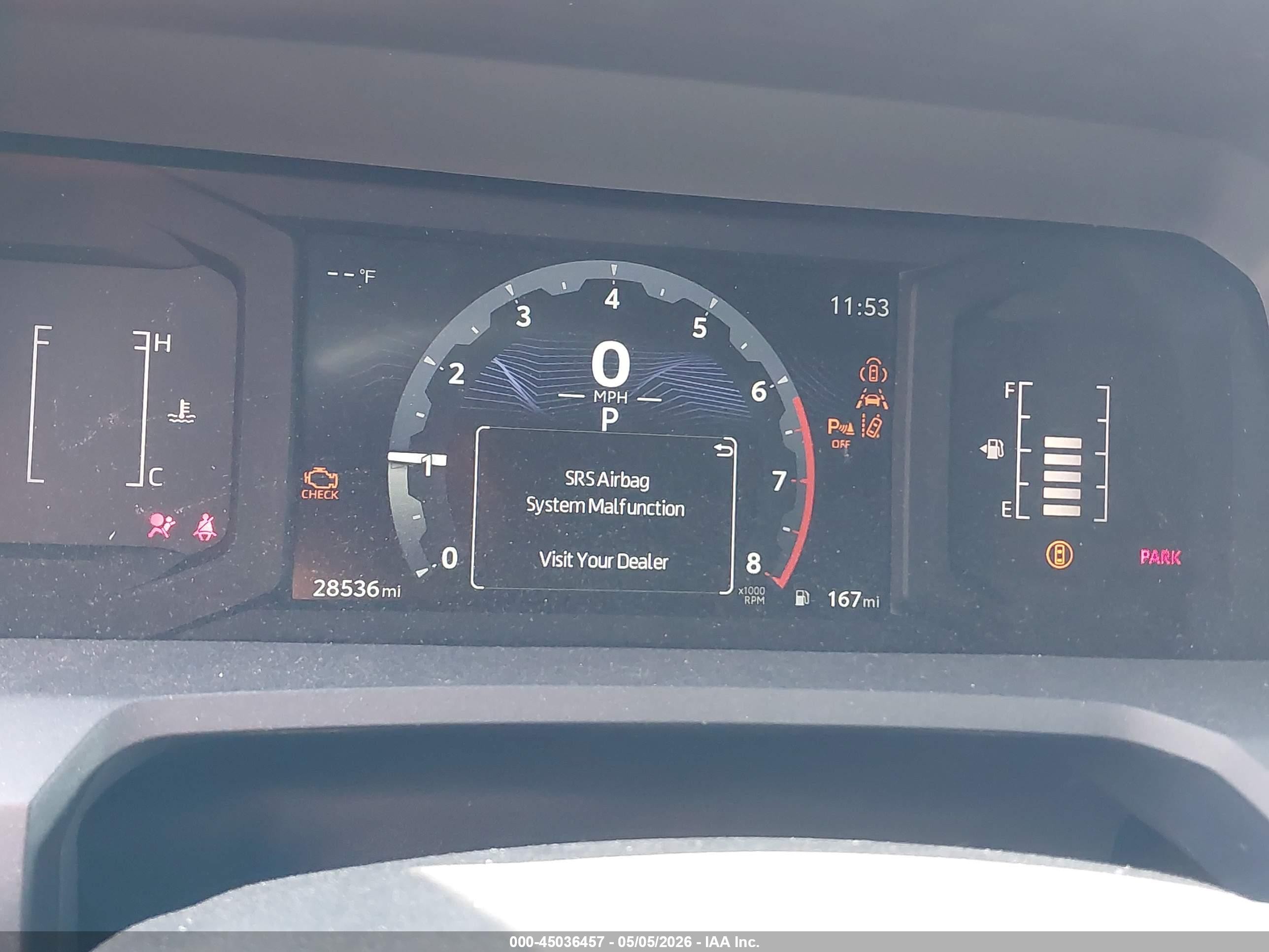 2024 Toyota Tacoma Sr Белый vin: 3TYLD5KN1RT007514